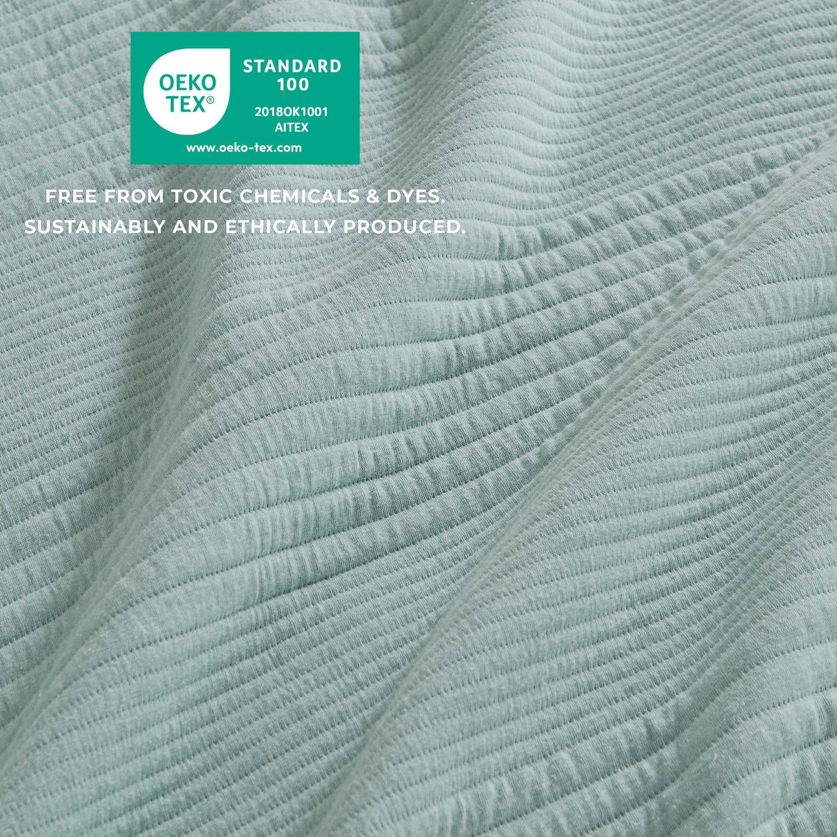 3 Piece Jersey Knit Quilt Set - Natalie Collection