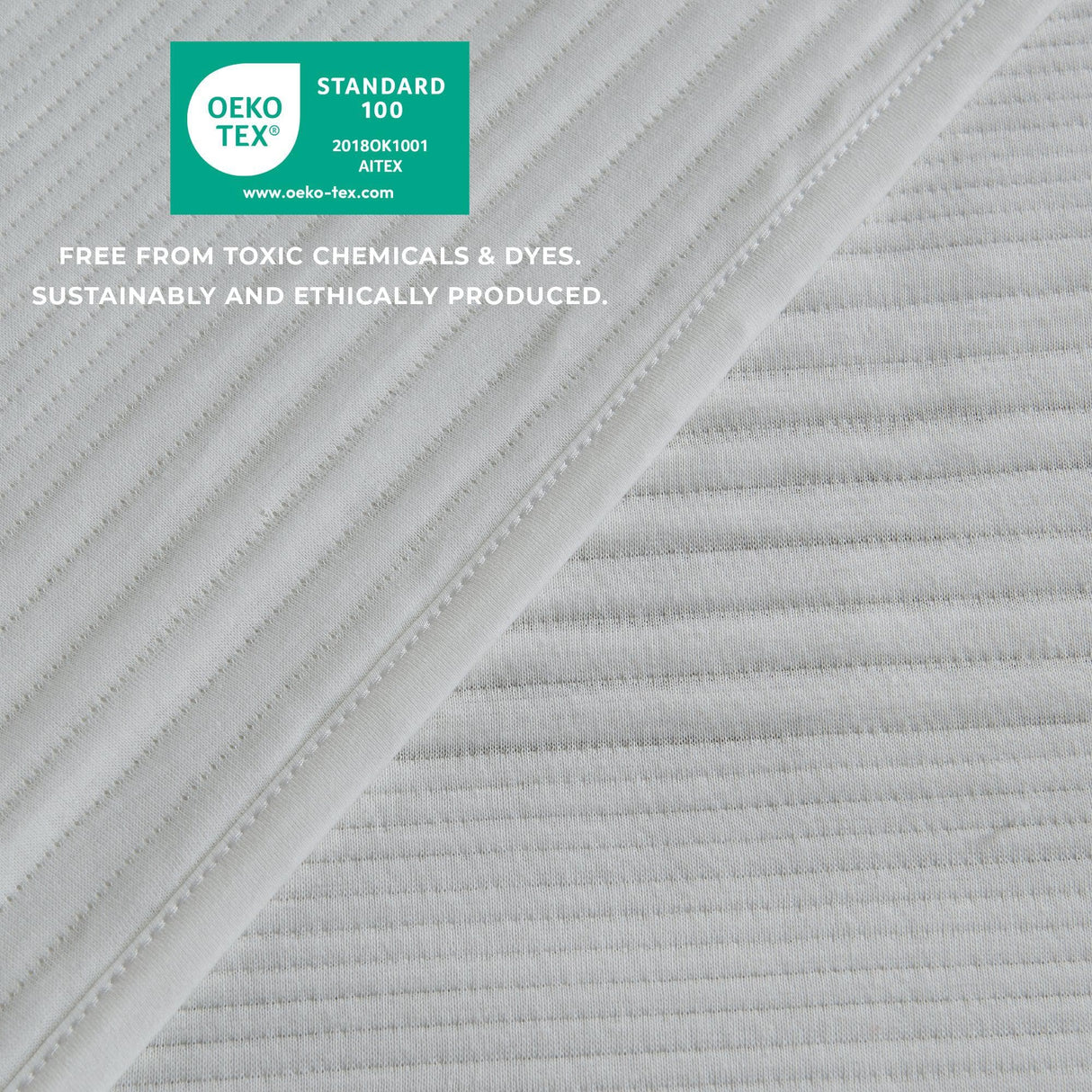 3 Piece Jersey Knit Quilt Set - Natalie Collection