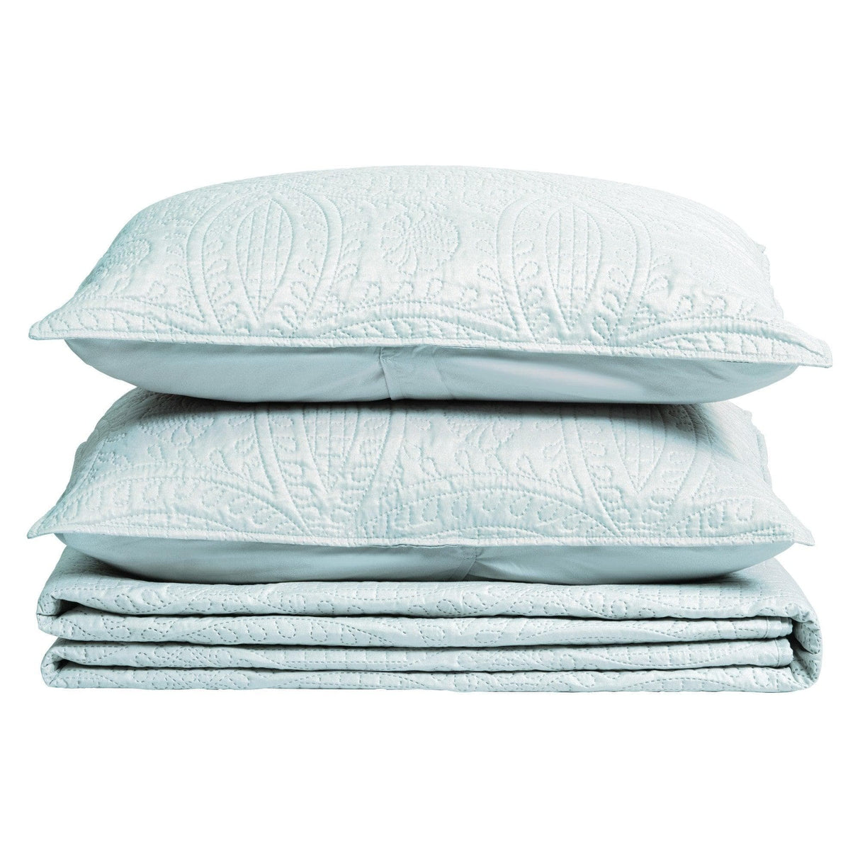 3-Piece Oversized Medallion Quilt Set - Clara Collection