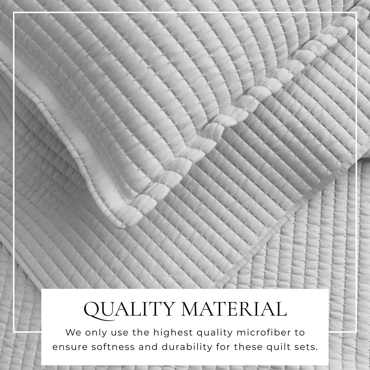 3-Piece Solid Quilt - Alicia Collection