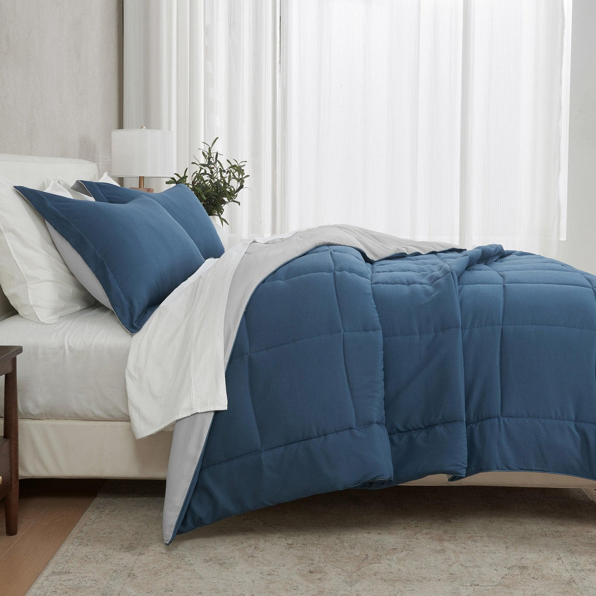 Reversible Comforter Set - Odette Collection