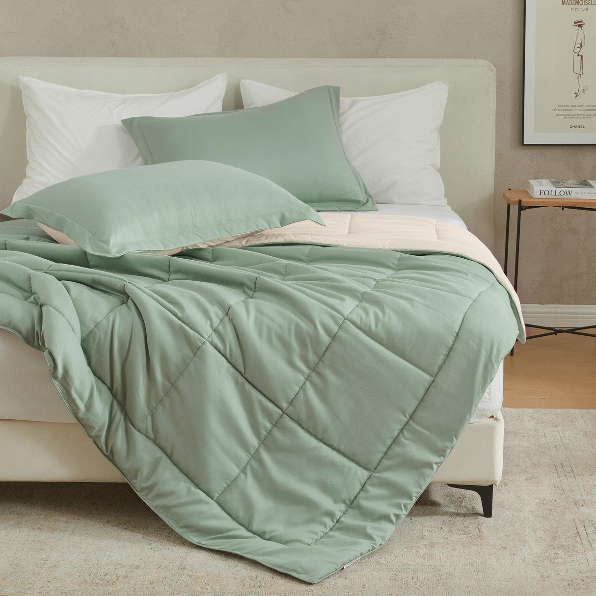 Reversible Comforter Set - Odette Collection