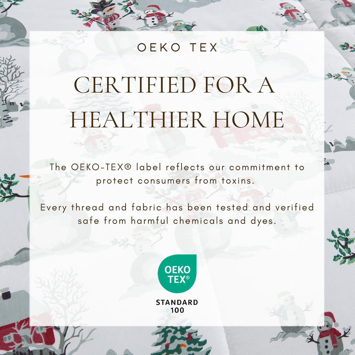 Reversible Christmas Comforter and Sham Set - Holiday Lodge Odette Collection