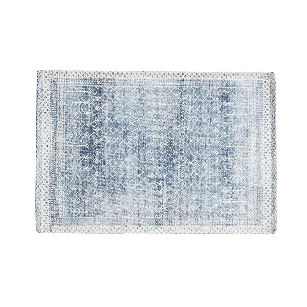 Distressed Moroccan Machine Washable Accent Area Rug 3' x 5' - Neve Collection