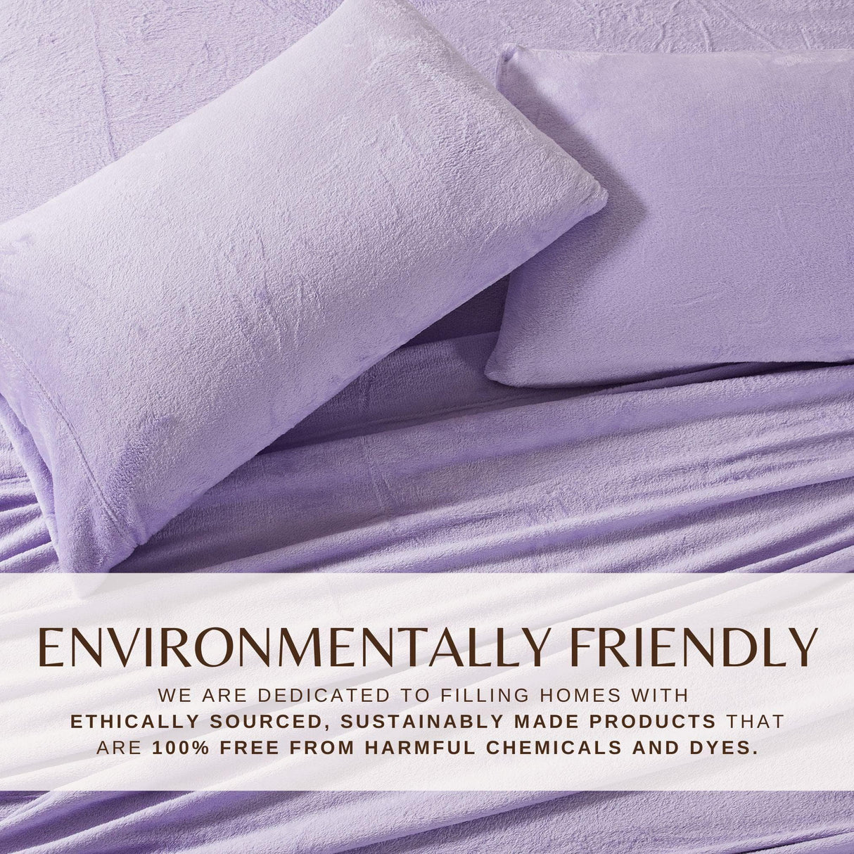 4-Piece Solid Plush Sheet - Velvet Luxe Collection