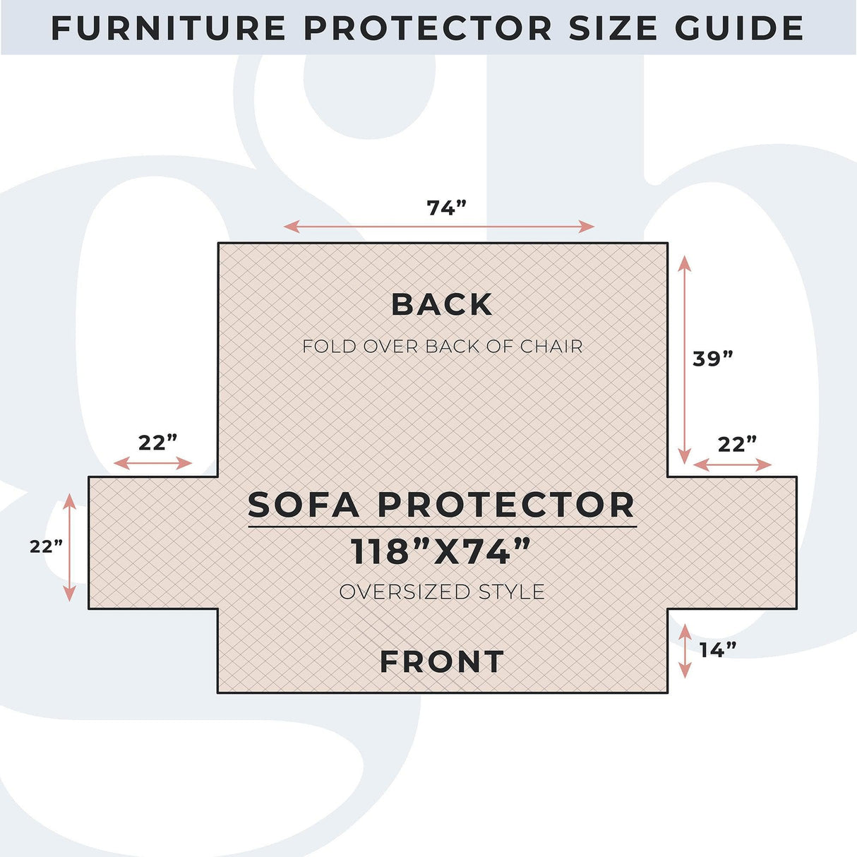 Reversible Furniture Protector - Langdon Collection