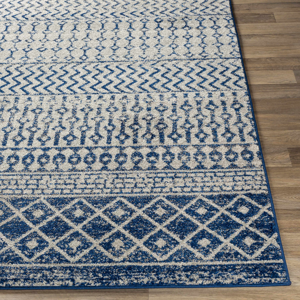 Constantin Blue Area Rug