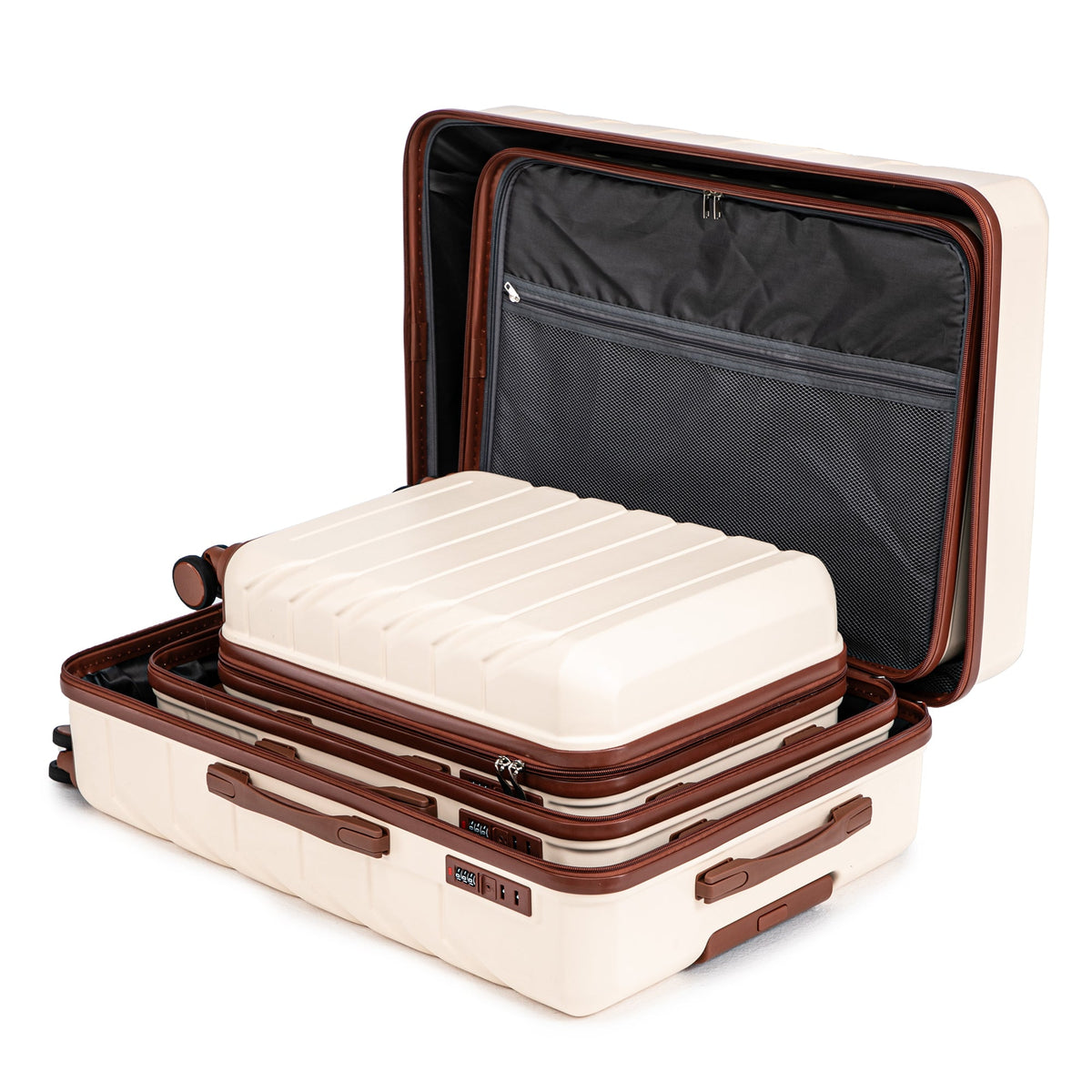 HIFINE TOURIST LUGGAGE 3-Piece ABS Spinner Wheel Luggage Set - view 20