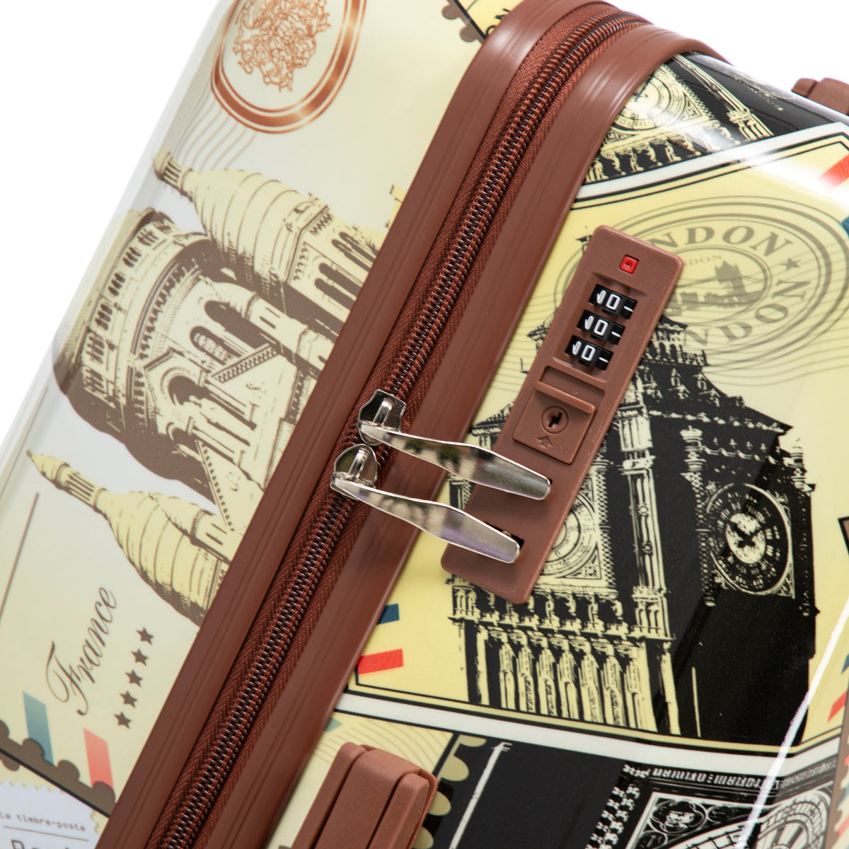 HIFINE TOURIST LUGGAGE 3-Piece Spinner Wheel Luggage Set with Waterproof Polycarbonate Shell - view 16