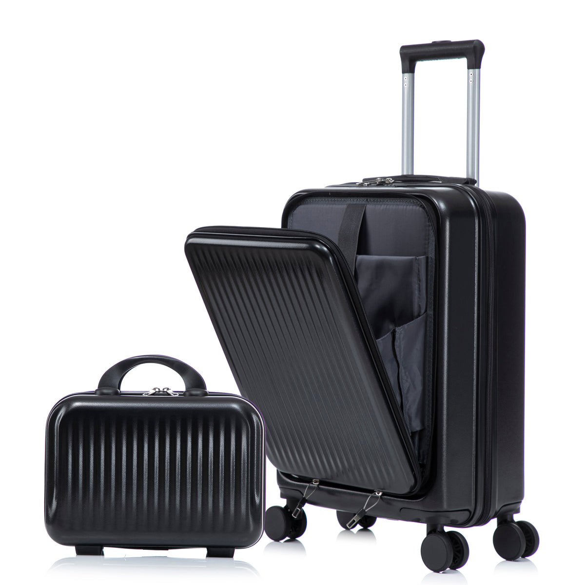 HIFINE TOURIST LUGGAGE ABS Spinner Wheel Luggage Set with Cosmetic Case