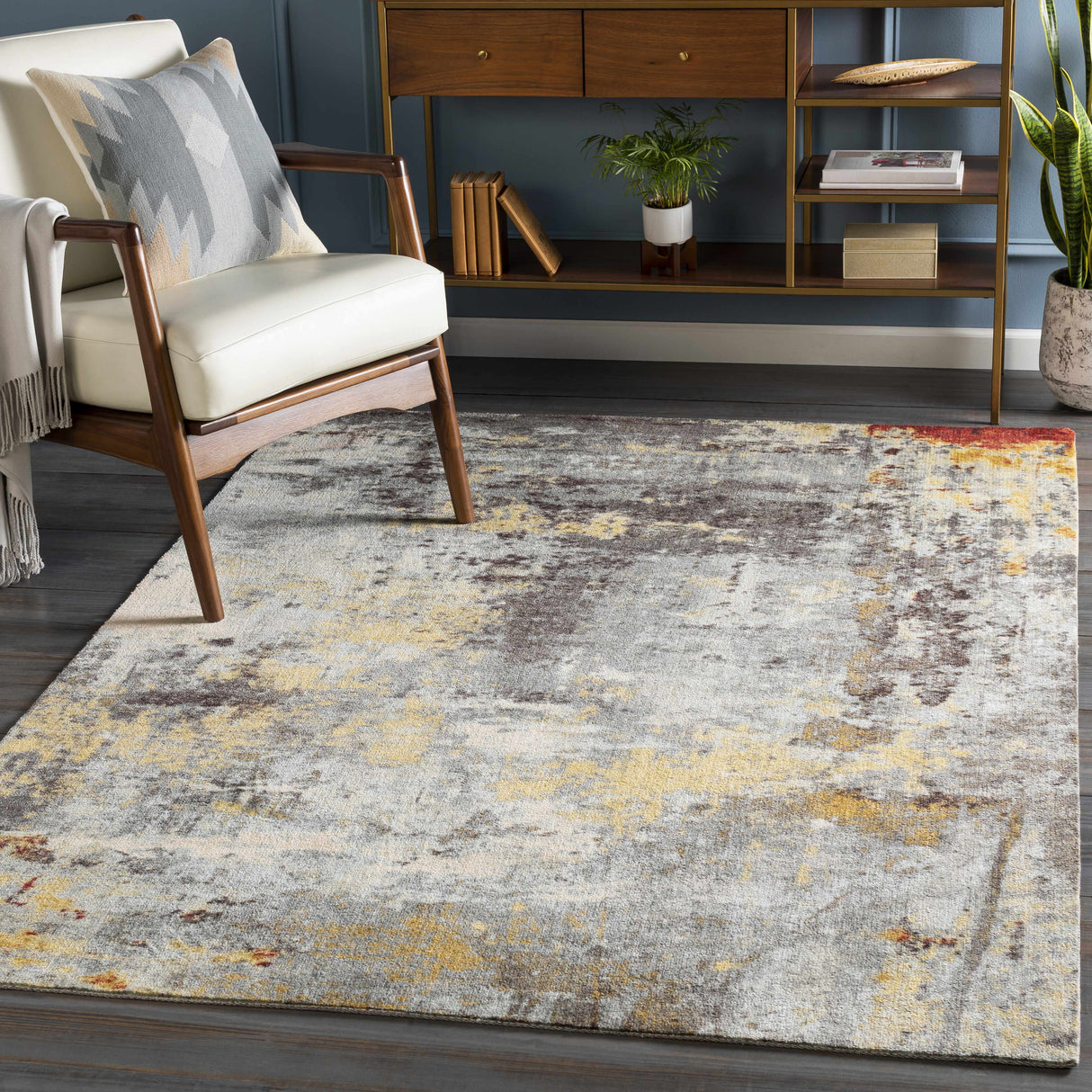 Hobson Abstract Area Rug - Clearance