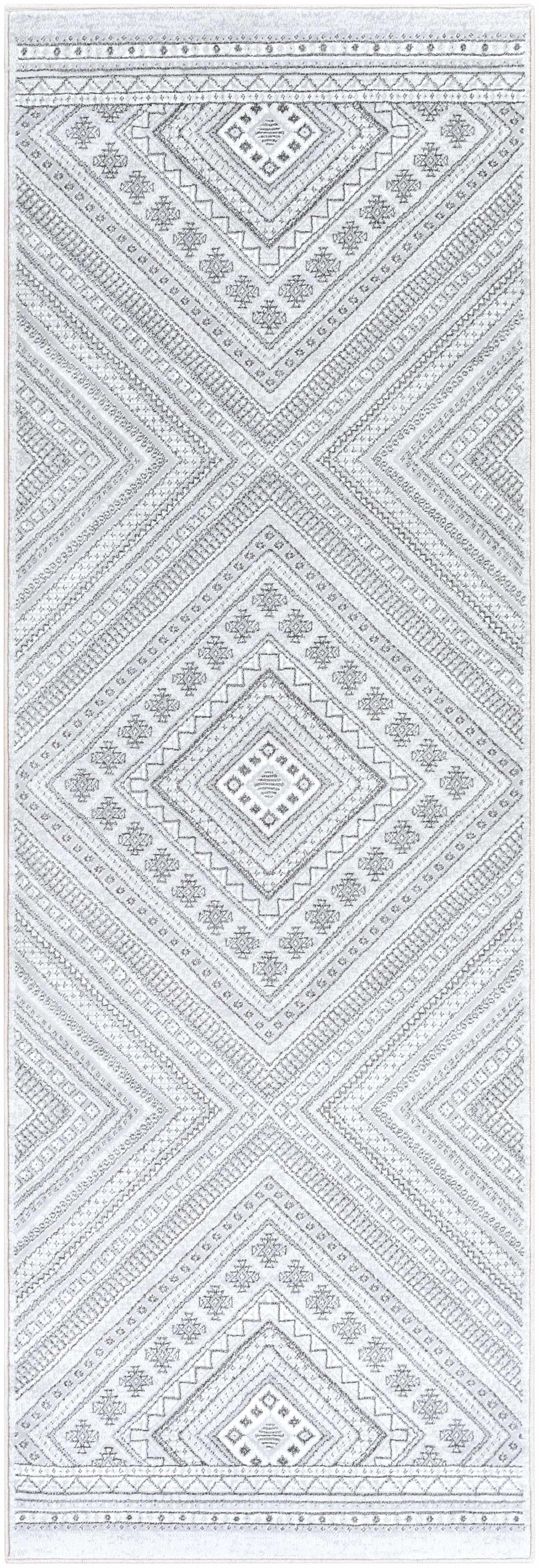 Holytown 5x7 Gray Geometric Rug - Clearance