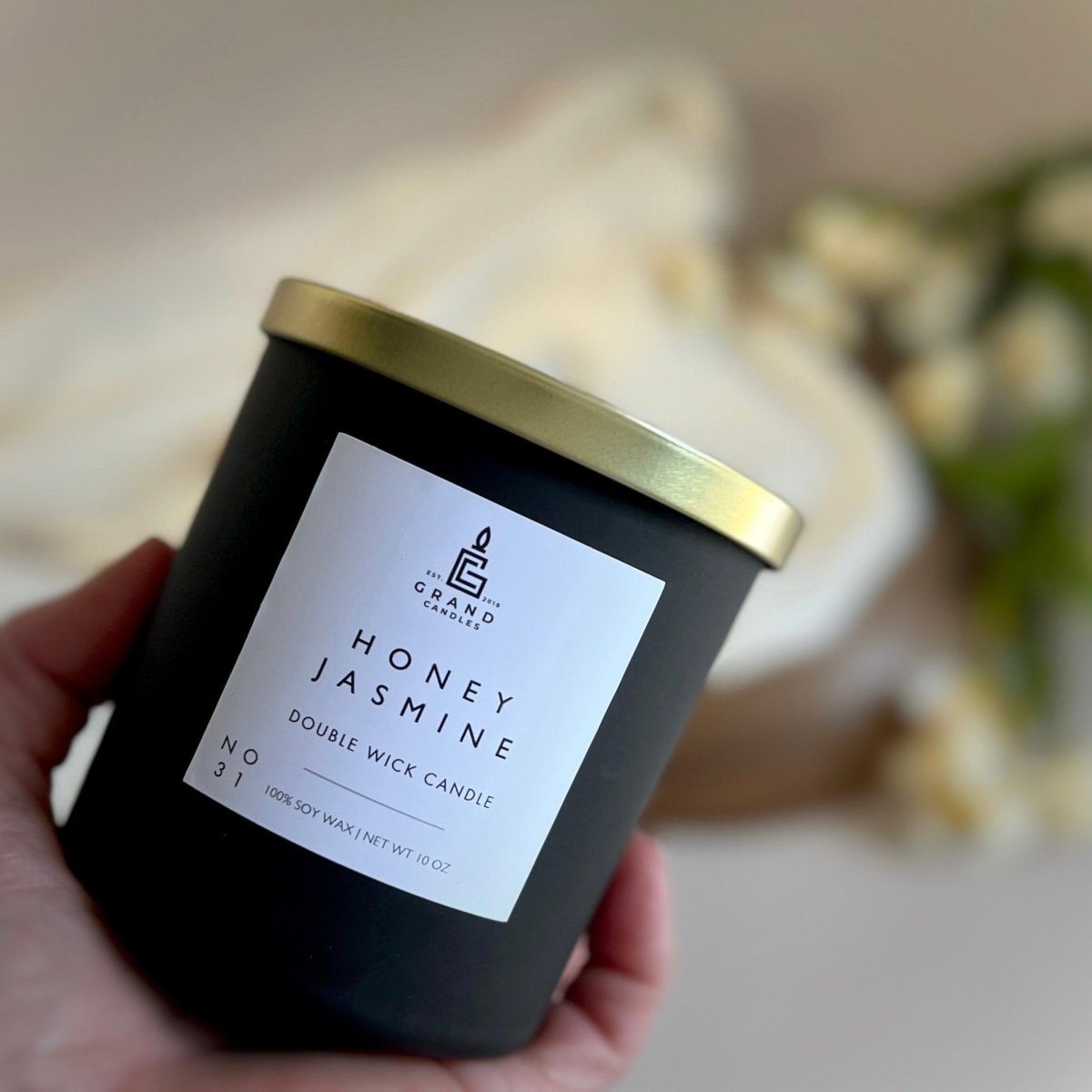 Grand Candles LLC Honey Jasmine Candle - view 7