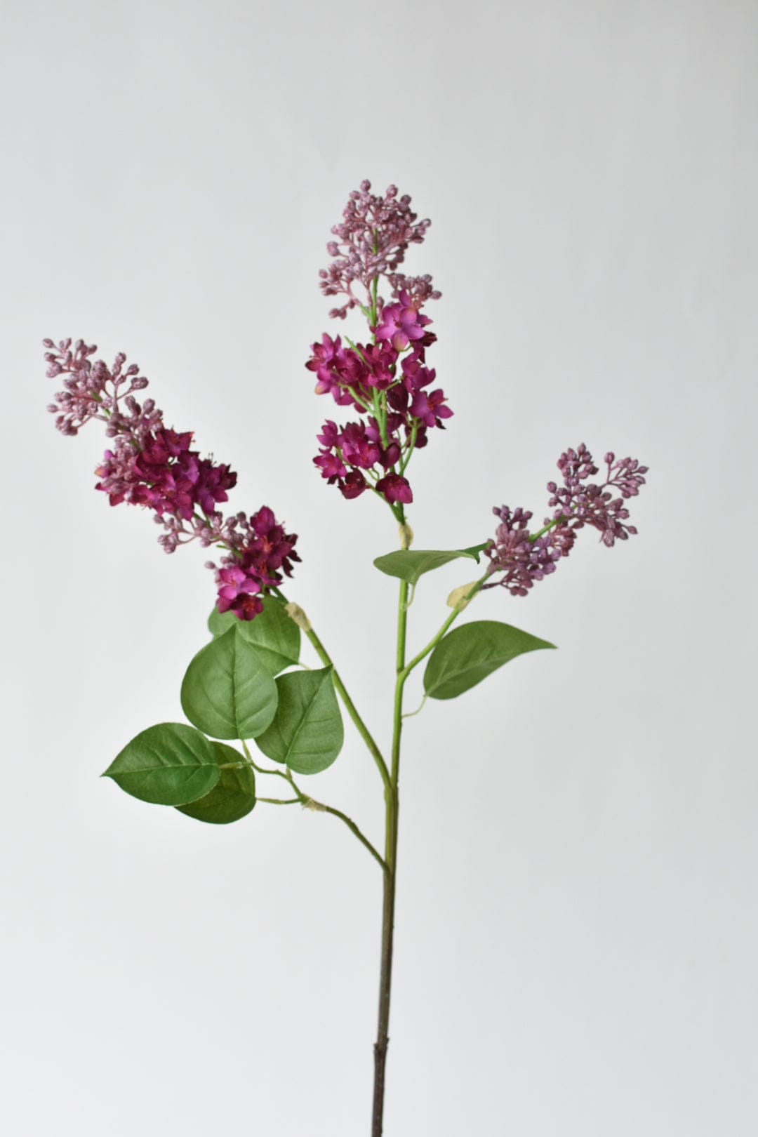 House by JSD 34.5" Faux Vibrant Pink/Purple Lilac Stem - view 2