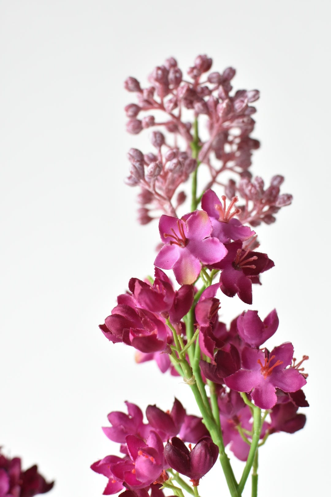 House by JSD 34.5" Faux Vibrant Pink/Purple Lilac Stem - view 3