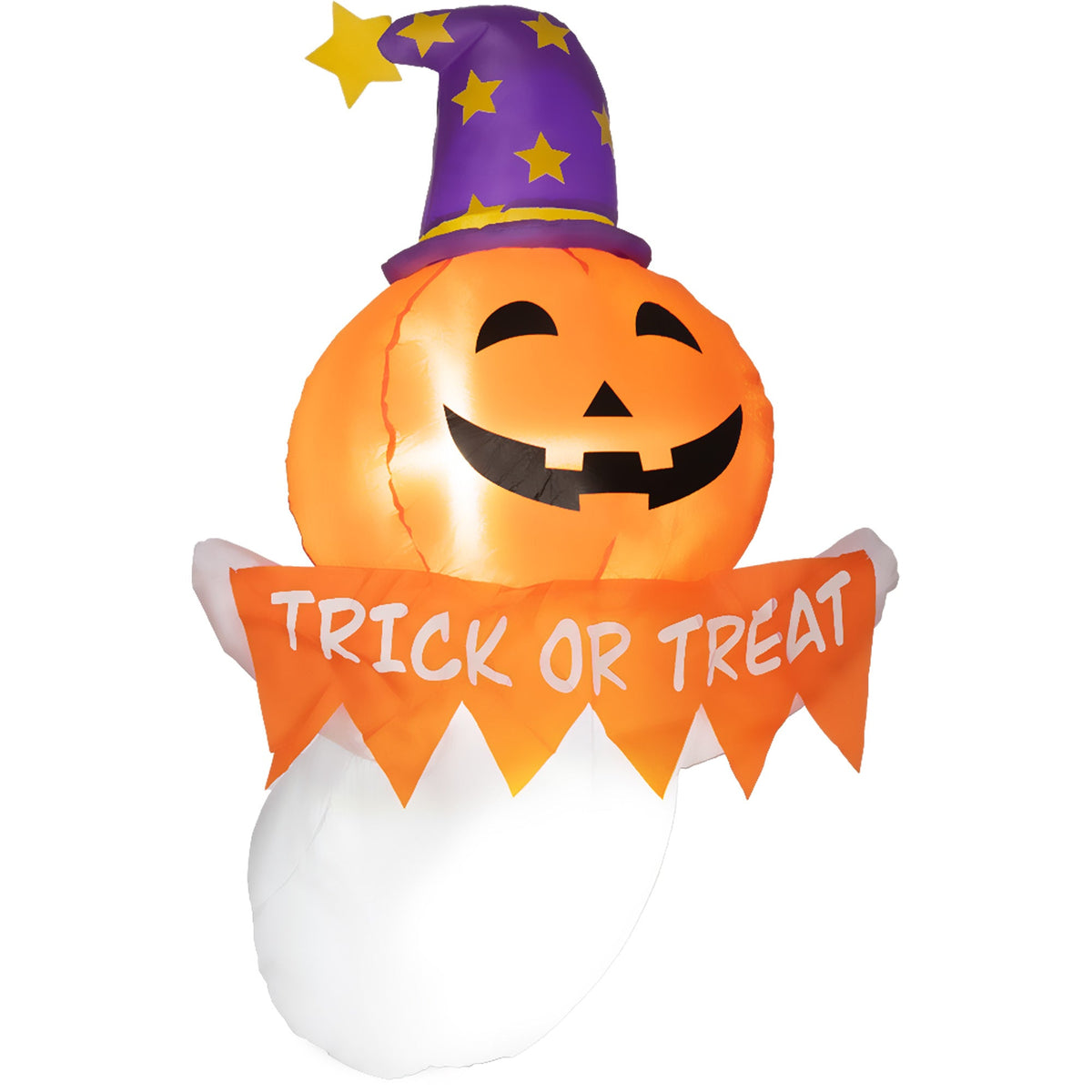 Inflatable Halloween Ghost Window Sticker with LED Lights - view 10