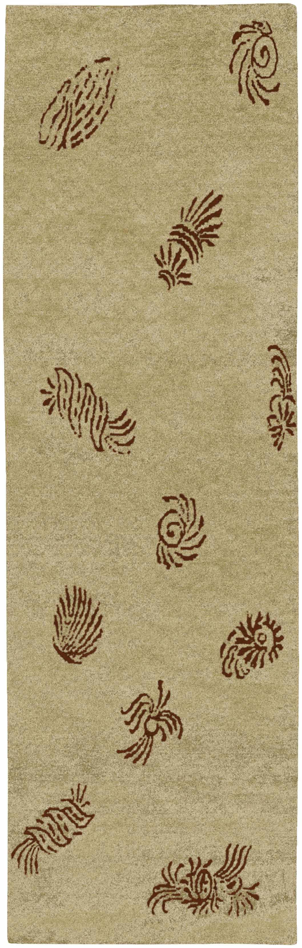 Yellow Premium Thick Wool Rug - Clearance