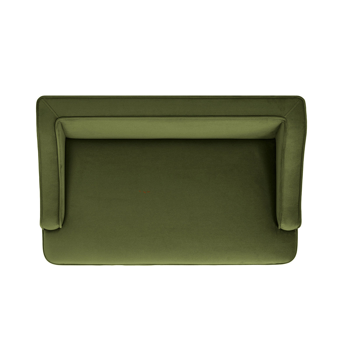 Jennifer Taylor Home Olive Green Velvet Princess Pet Bed Sofa with Fringe Skirt - view 8