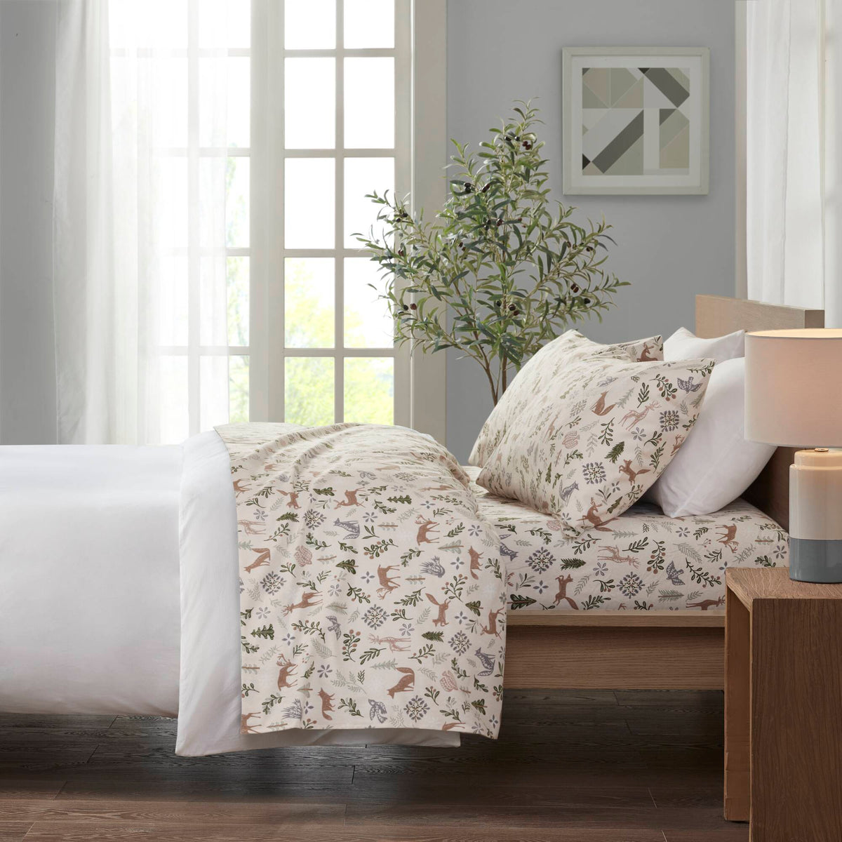 JLA 4-Piece Queen Printed Sheet Set