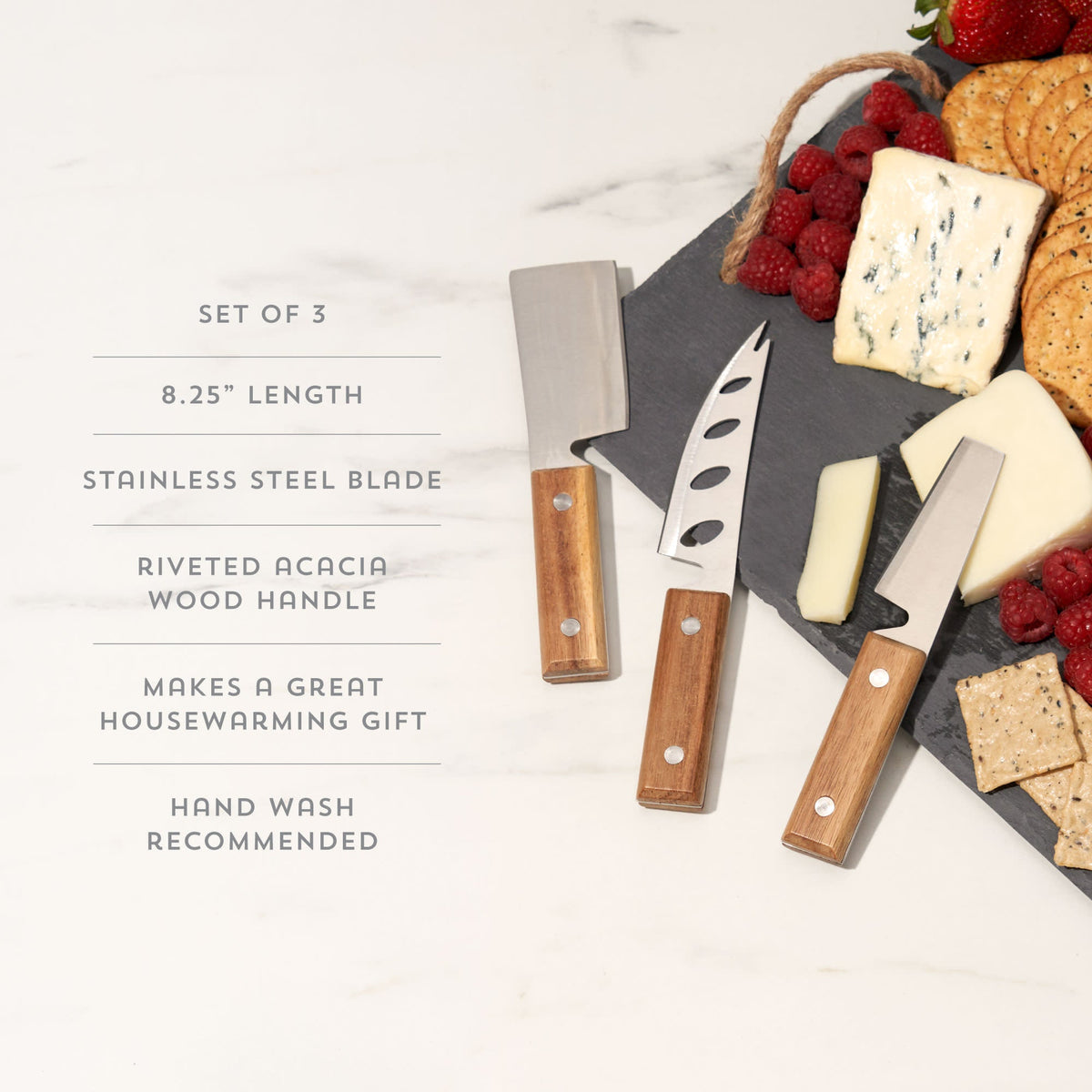 Twine Living Rustic Cheese Set - view 5