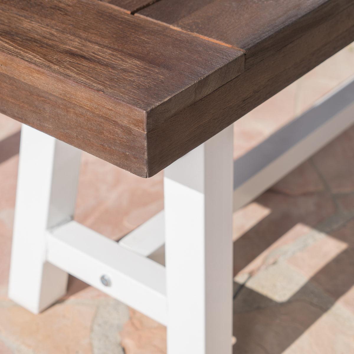 Outdoor Acacia Wood Bench