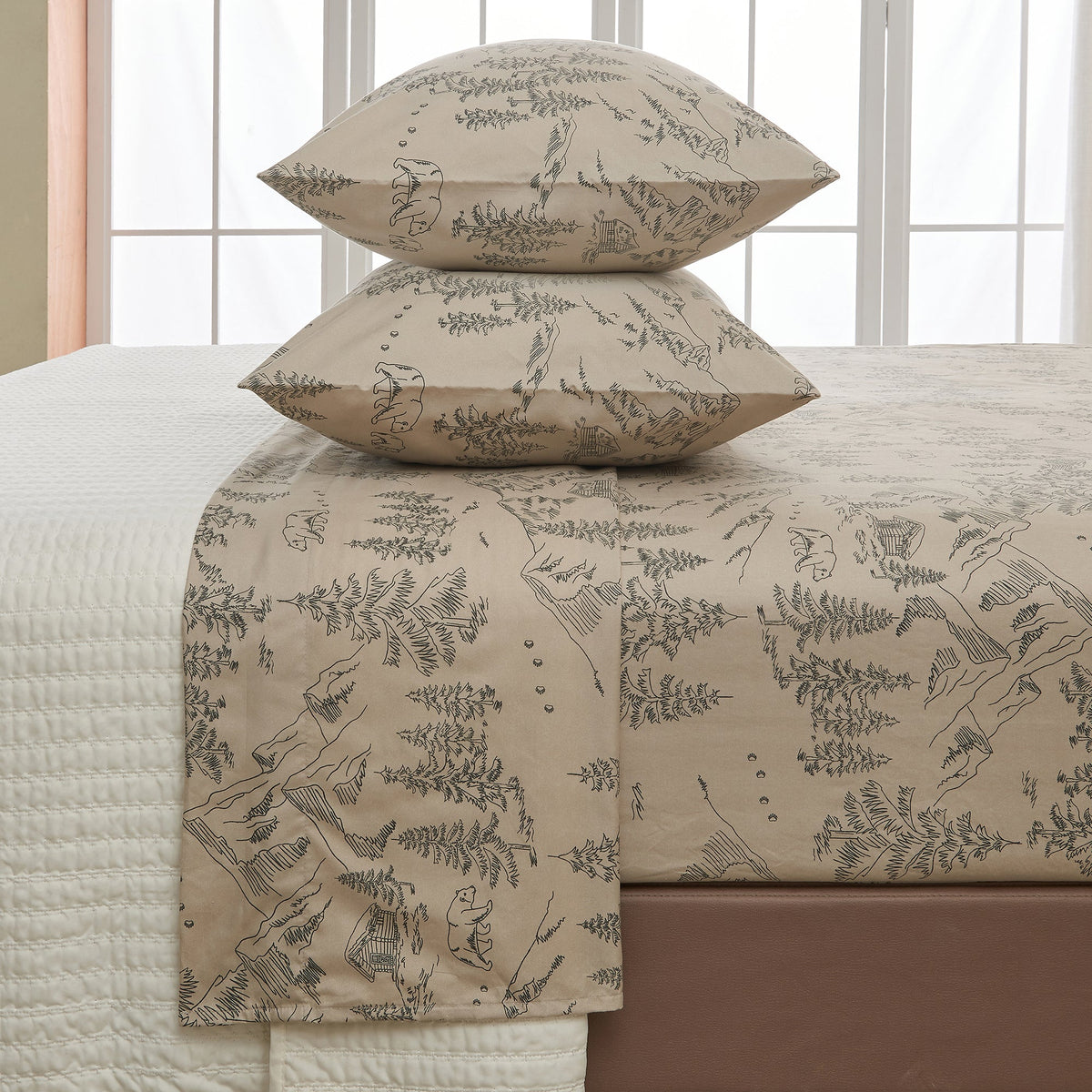Great Bay Home Lodge Printed Sheet Set - view 39