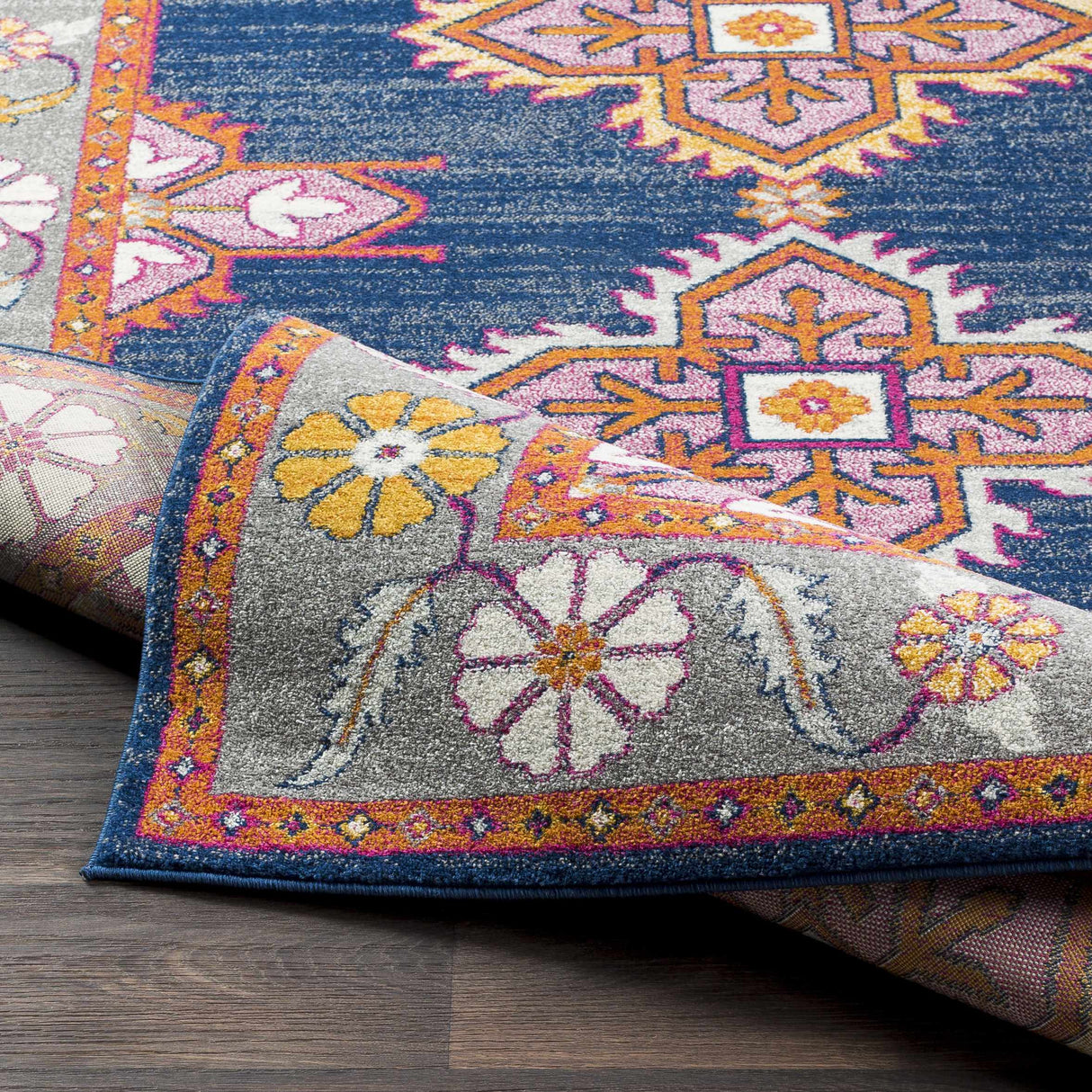 Kaitlyn Navy Area Rug