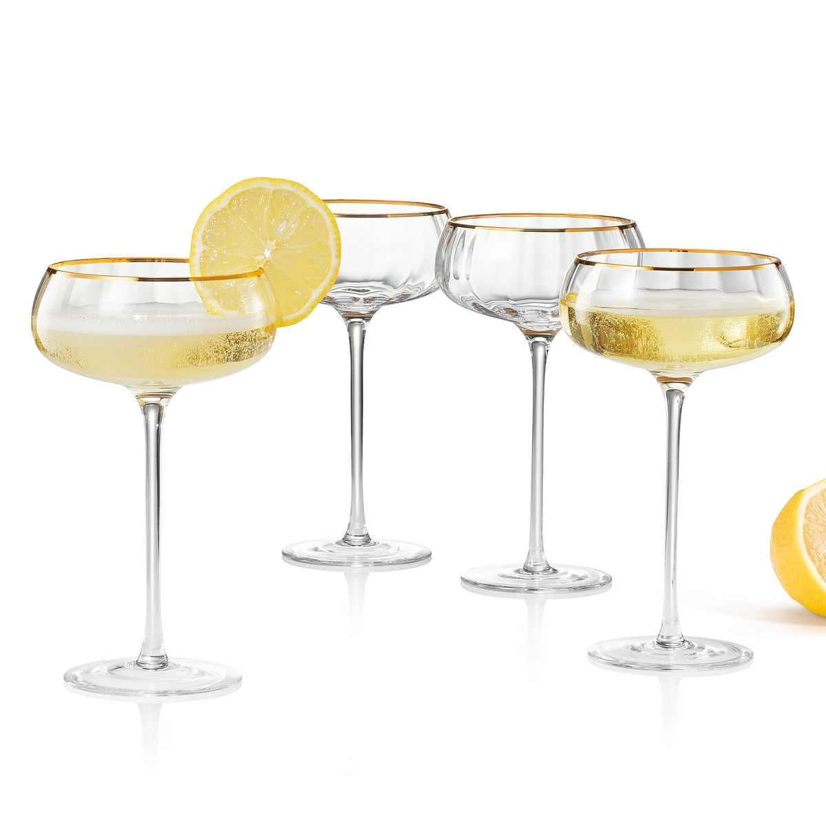 Khen Site Aurelia Champagne Coupe Cocktail Glassware - view 2