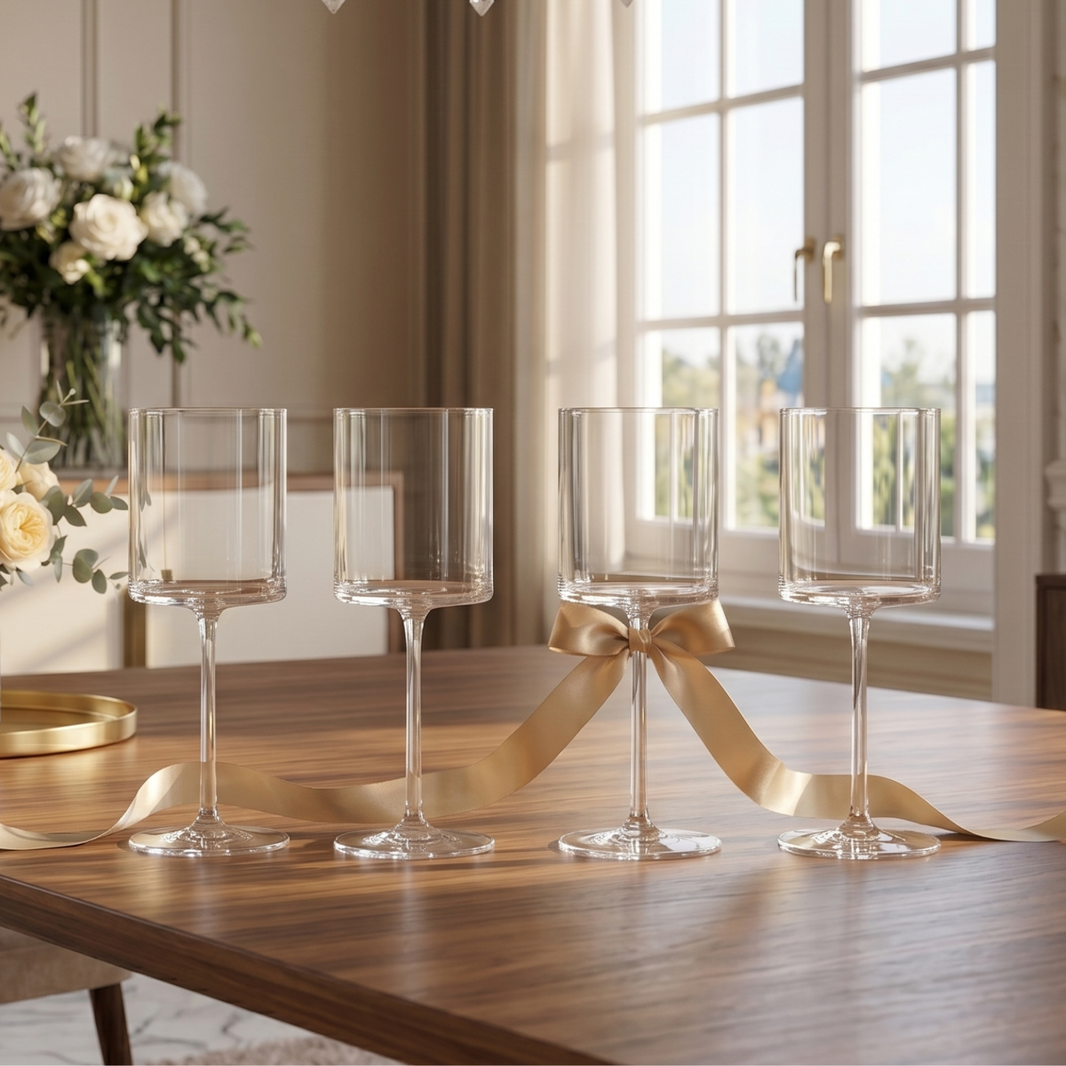Khen Site Barcelona Acrylic Stemmed Wine Glassware - view 6