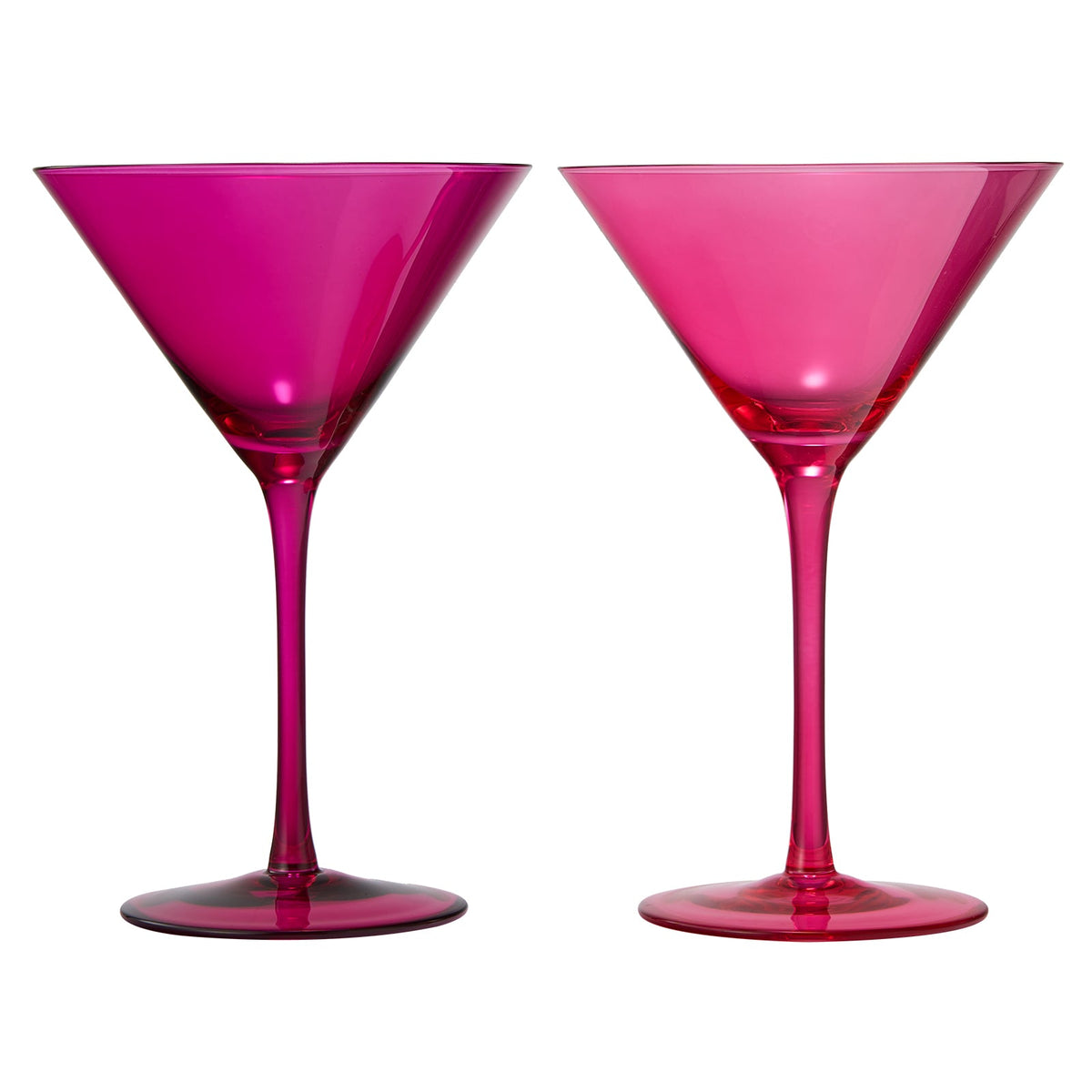 Chica Martini Cocktail Glassware, Set of 2 | Khen Site