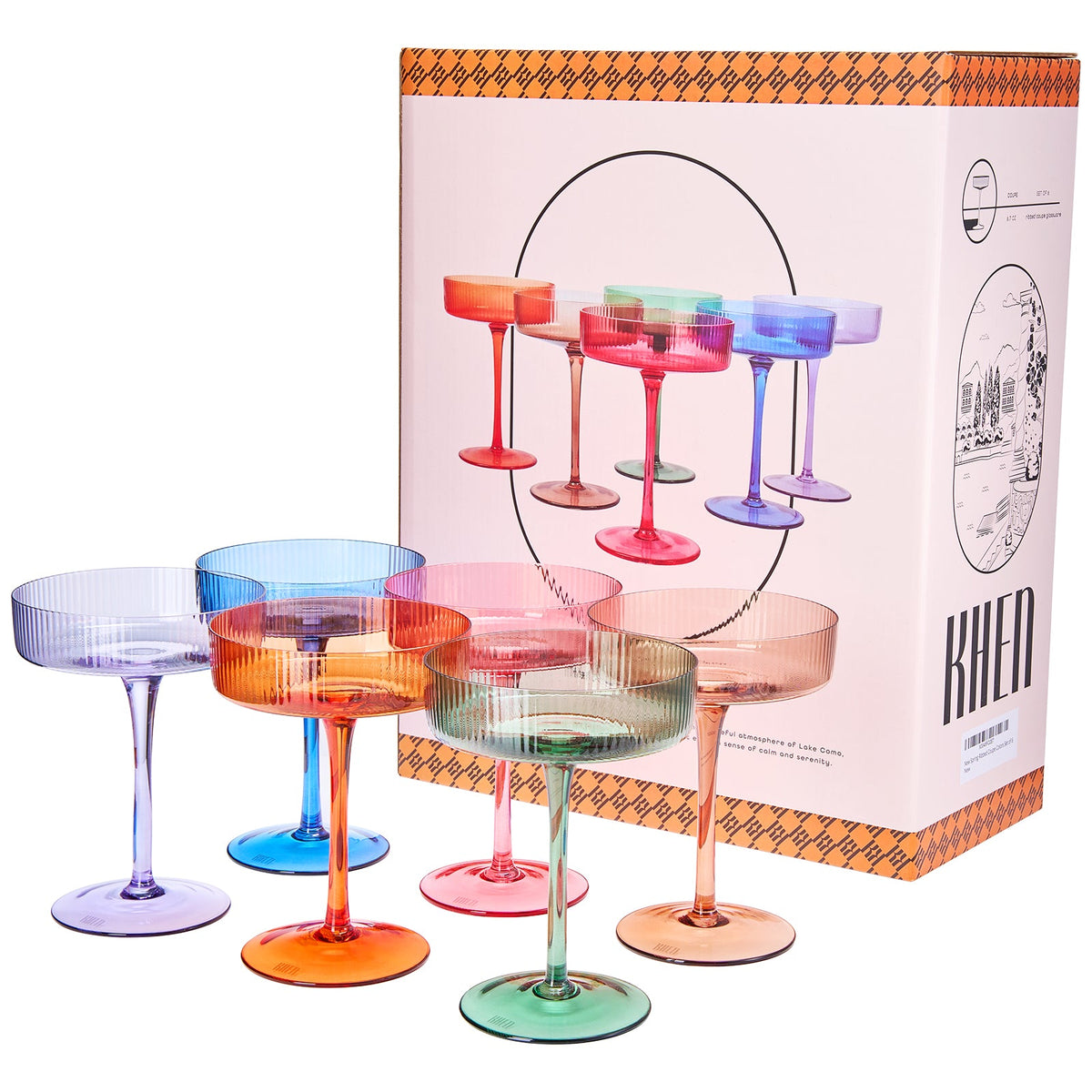 Khen Site Como Spring Coupe Cocktail Glassware - view 3