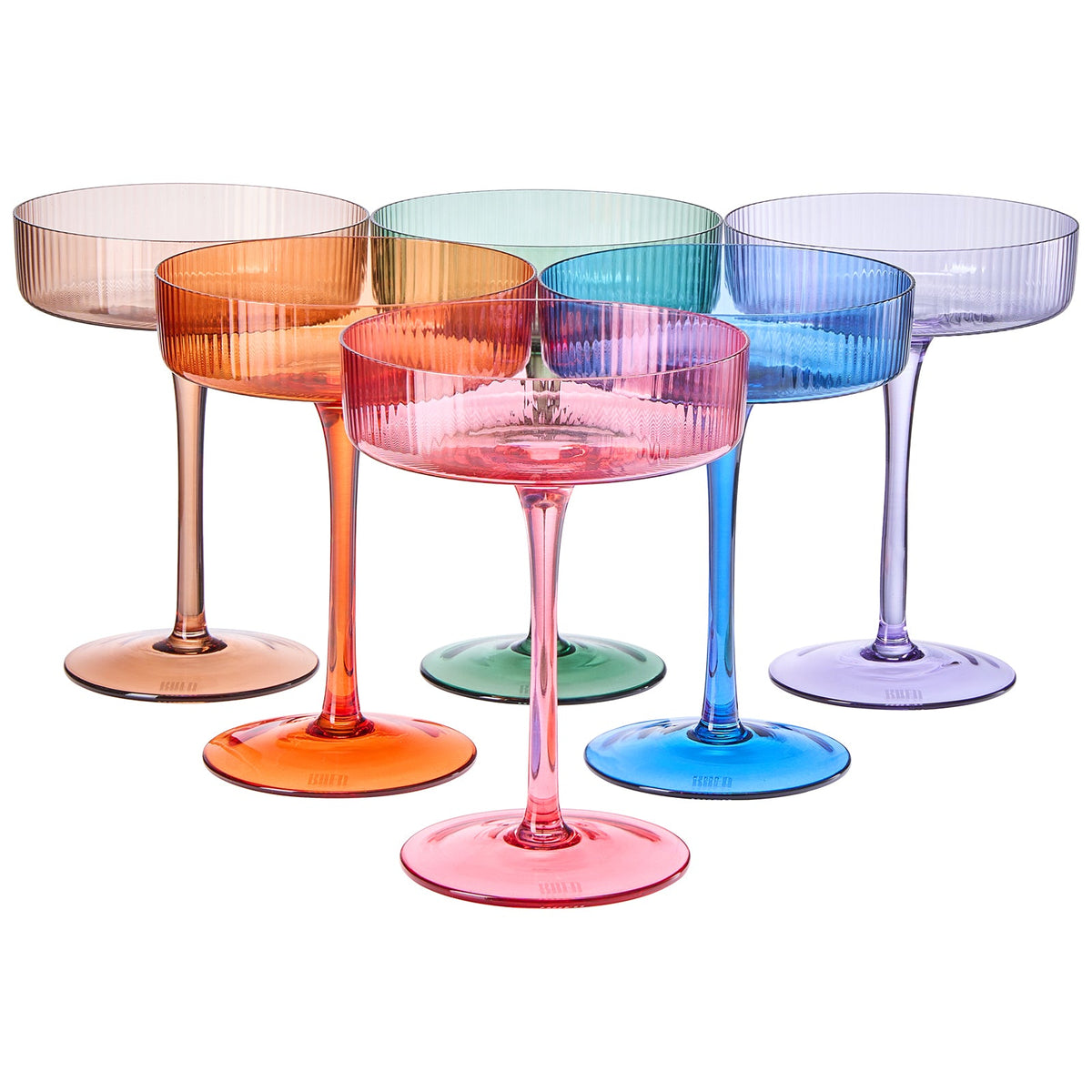 Como Spring Coupe Cocktail Glassware, Set of 6 | Khen Site