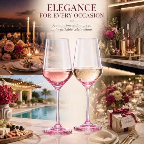 Khen Site Monet Stemmed Wine Glassware - view 5