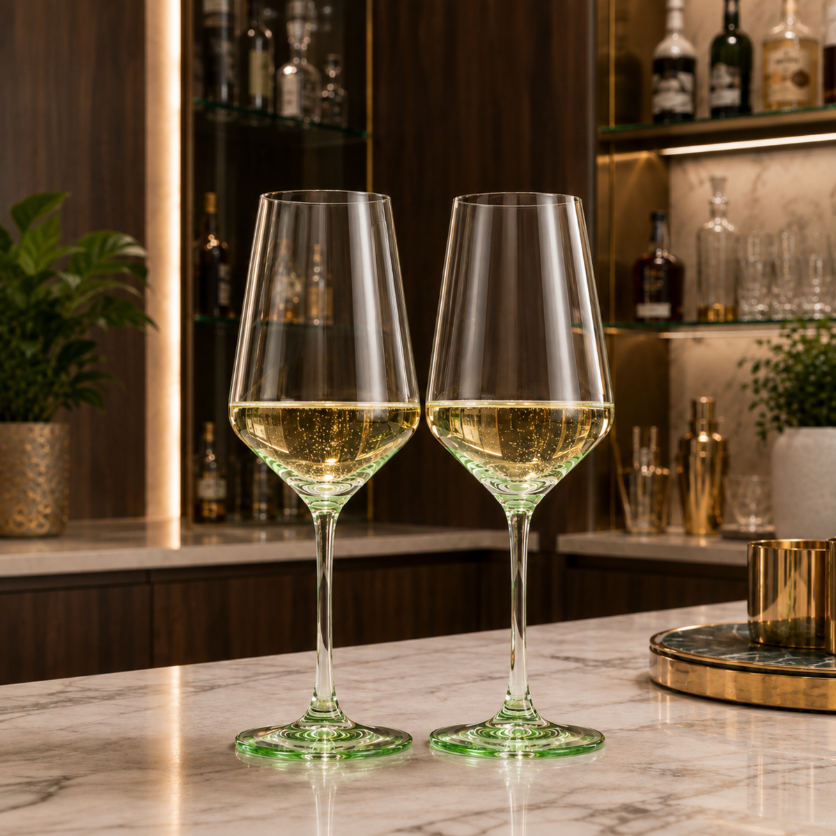 Khen Site Monet Stemmed Wine Glassware - view 6