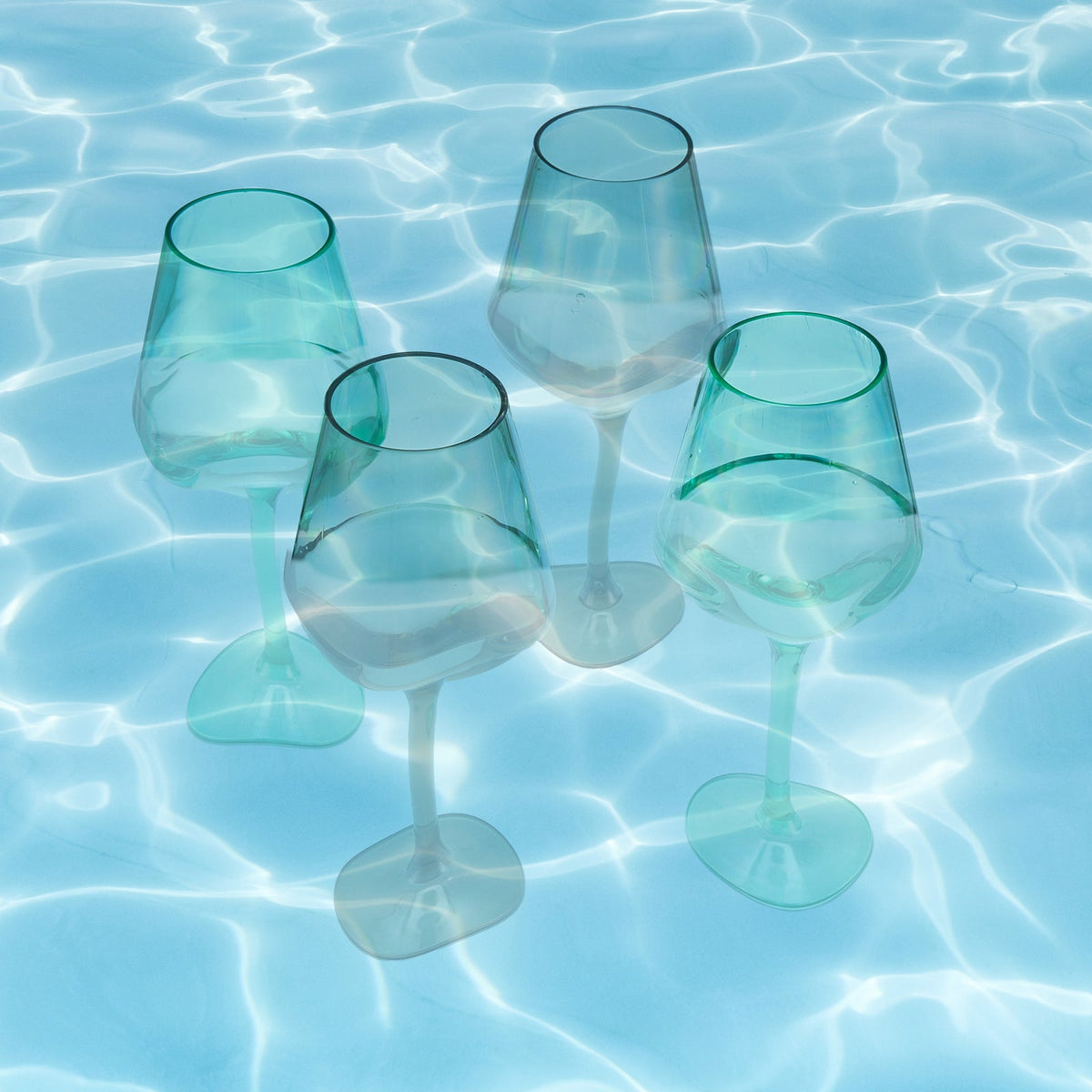 Khen Site Saint Tropez Acrylic Stemmed Wine Glassware - view 3