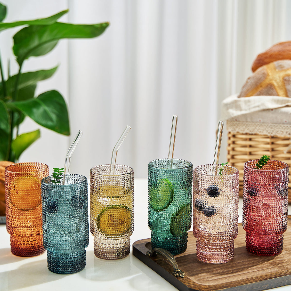 Khen Site Tonal Collins Highball Glassware - view 2