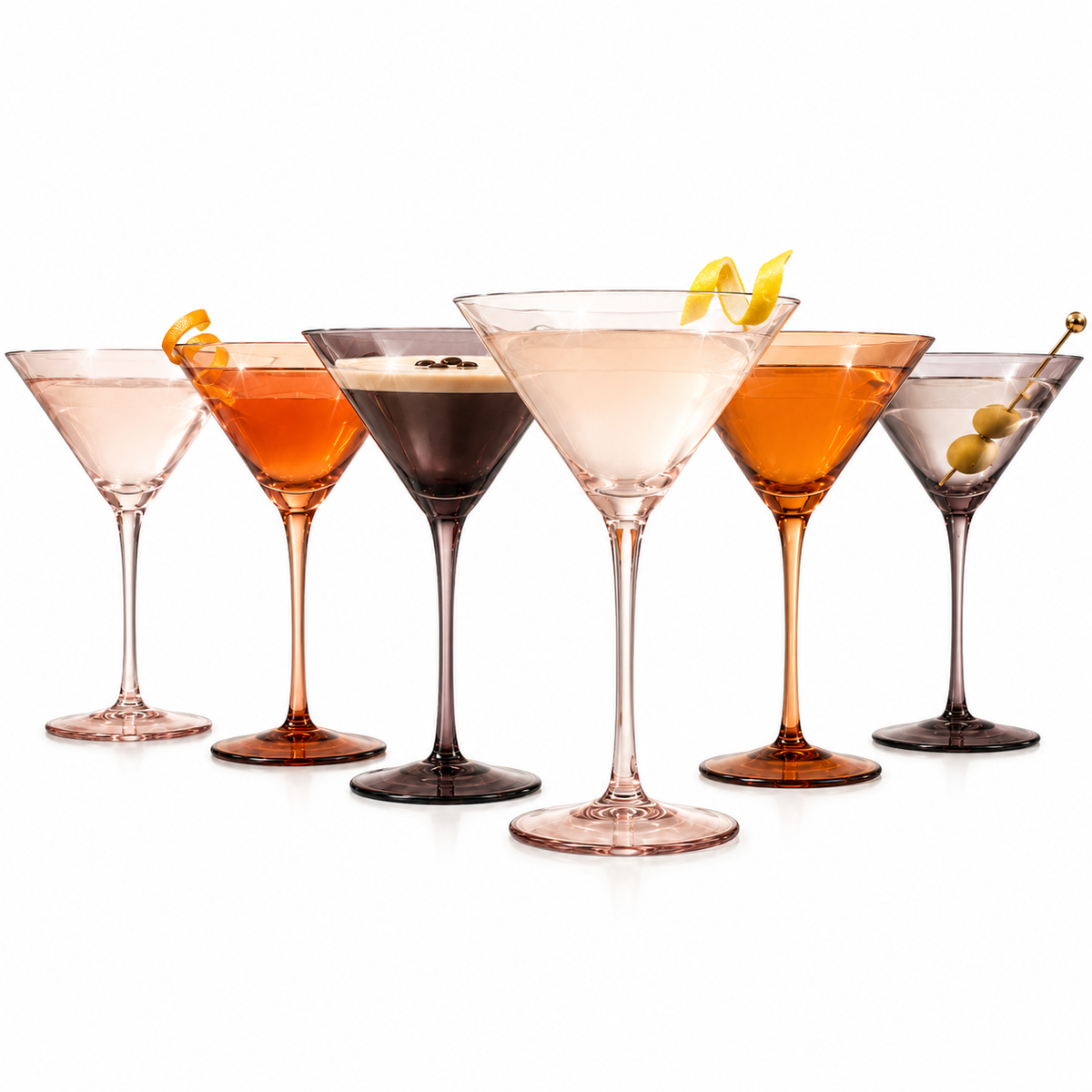 Khen Site Venus Martini Cocktail Glassware