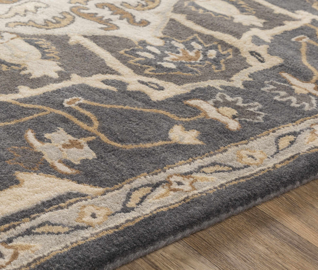 Broomfield Hand Tufted Charcoal 12823 Area Rug - Clearance