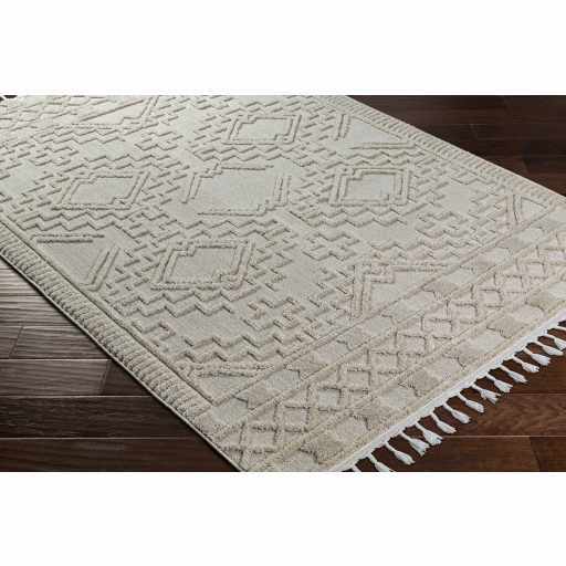 Kalkan High/Low Pile Rug with Tassels - Clearance