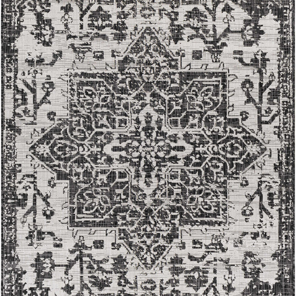 Charcoal Kilmacolm Indoor & Outdoor Area Rug - Clearance