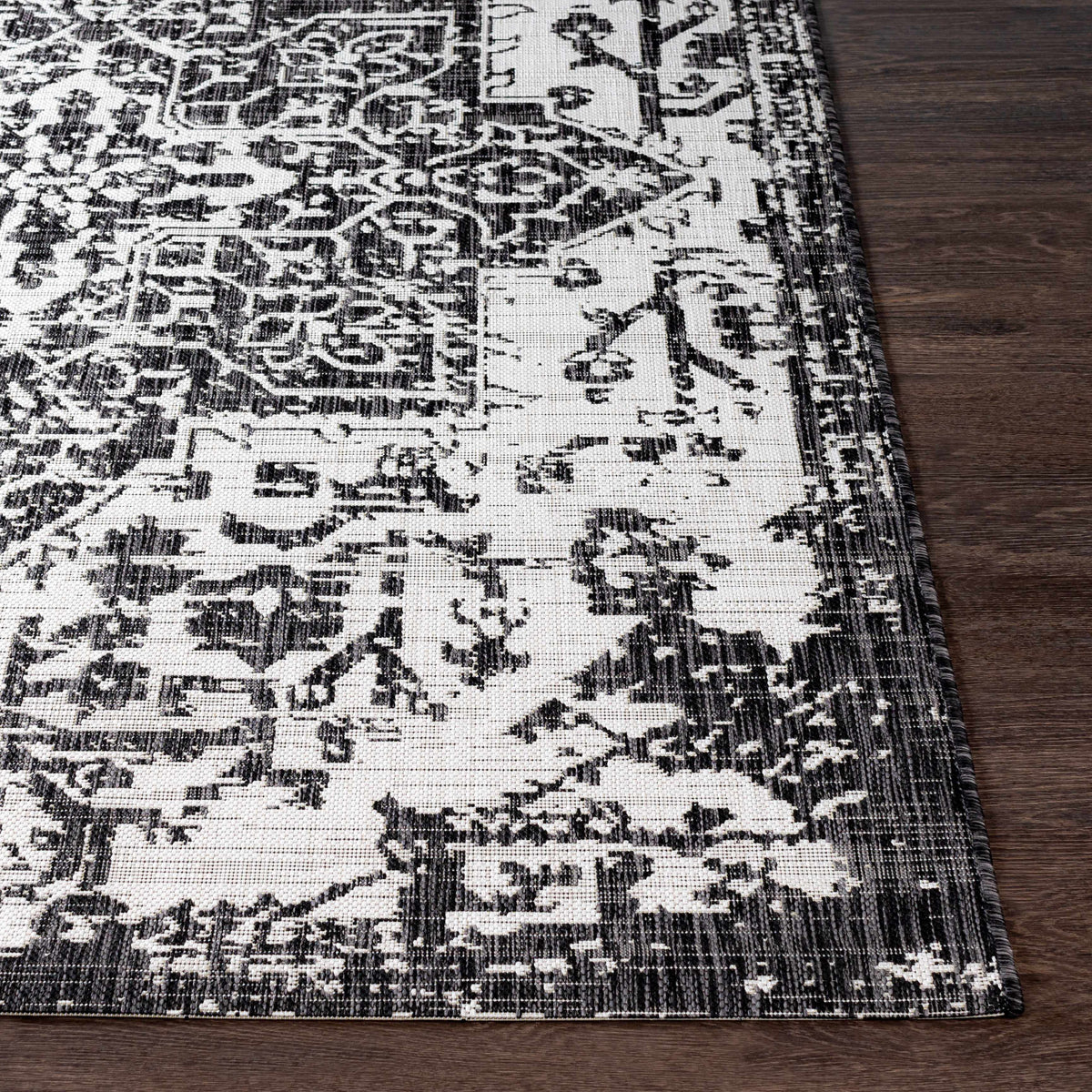Boutique Rugs Charcoal Kilmacolm Indoor & Outdoor Area Rug - view 17