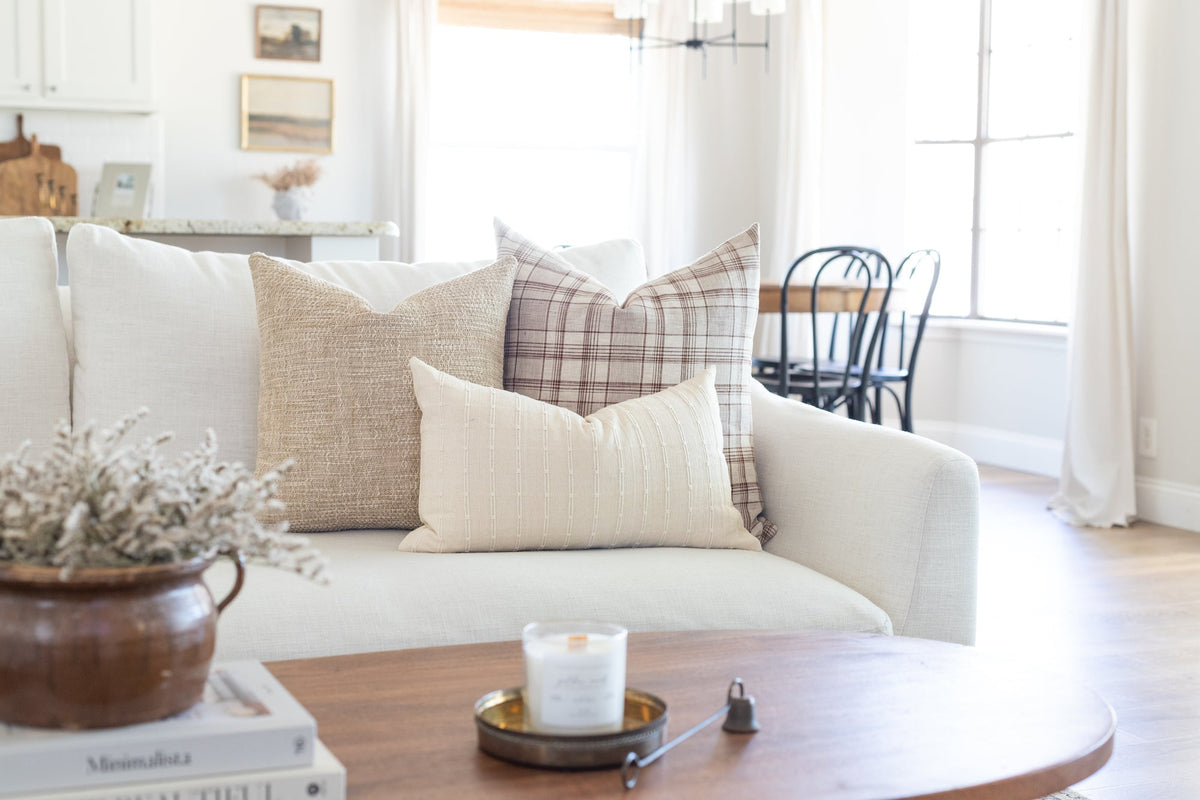 Laurel and Blush Harper Throw Pillow - view 4