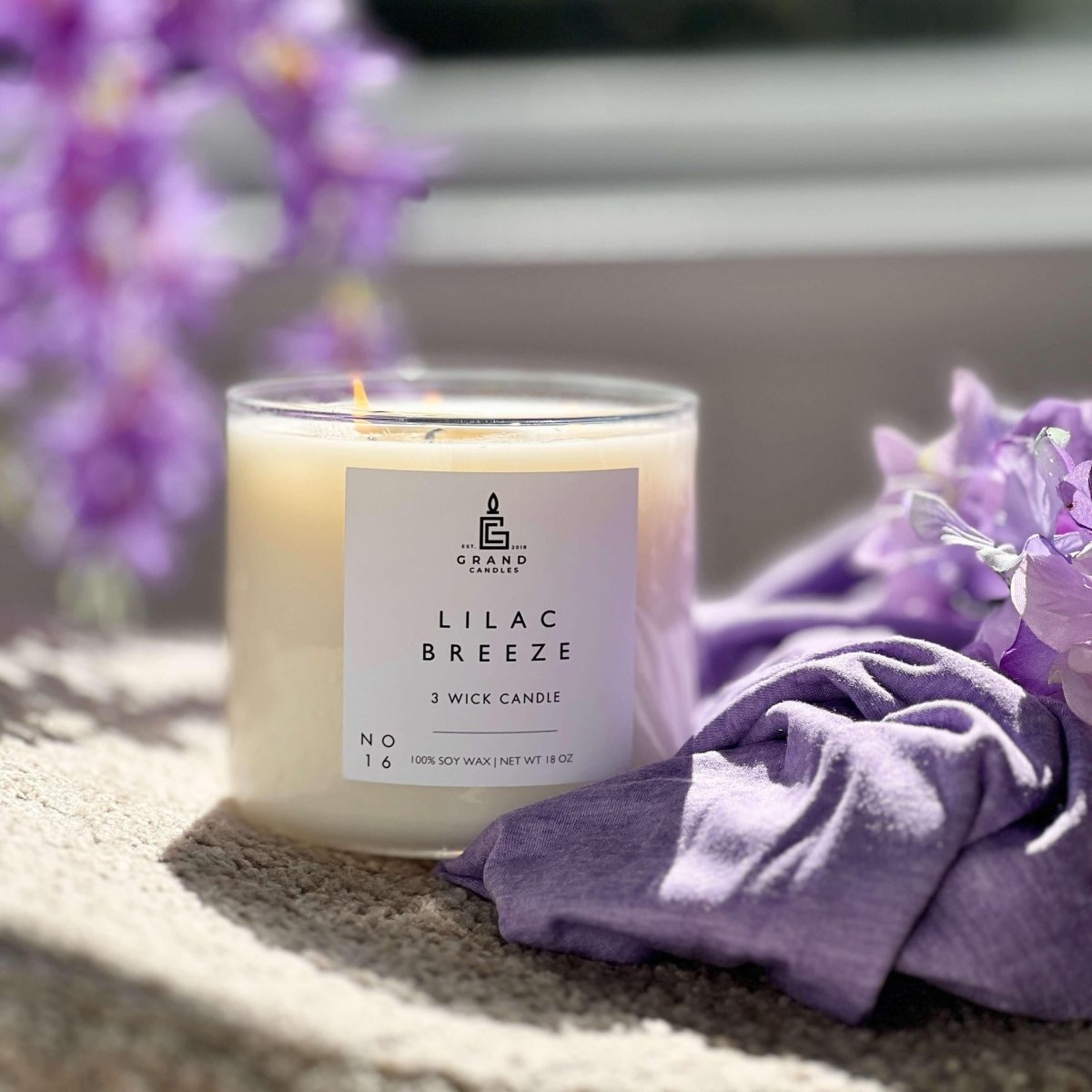 Lilac Breeze Candle