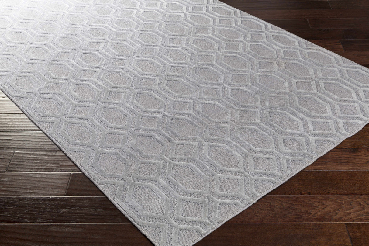 Loughborough Slate Linen Rug - Clearance