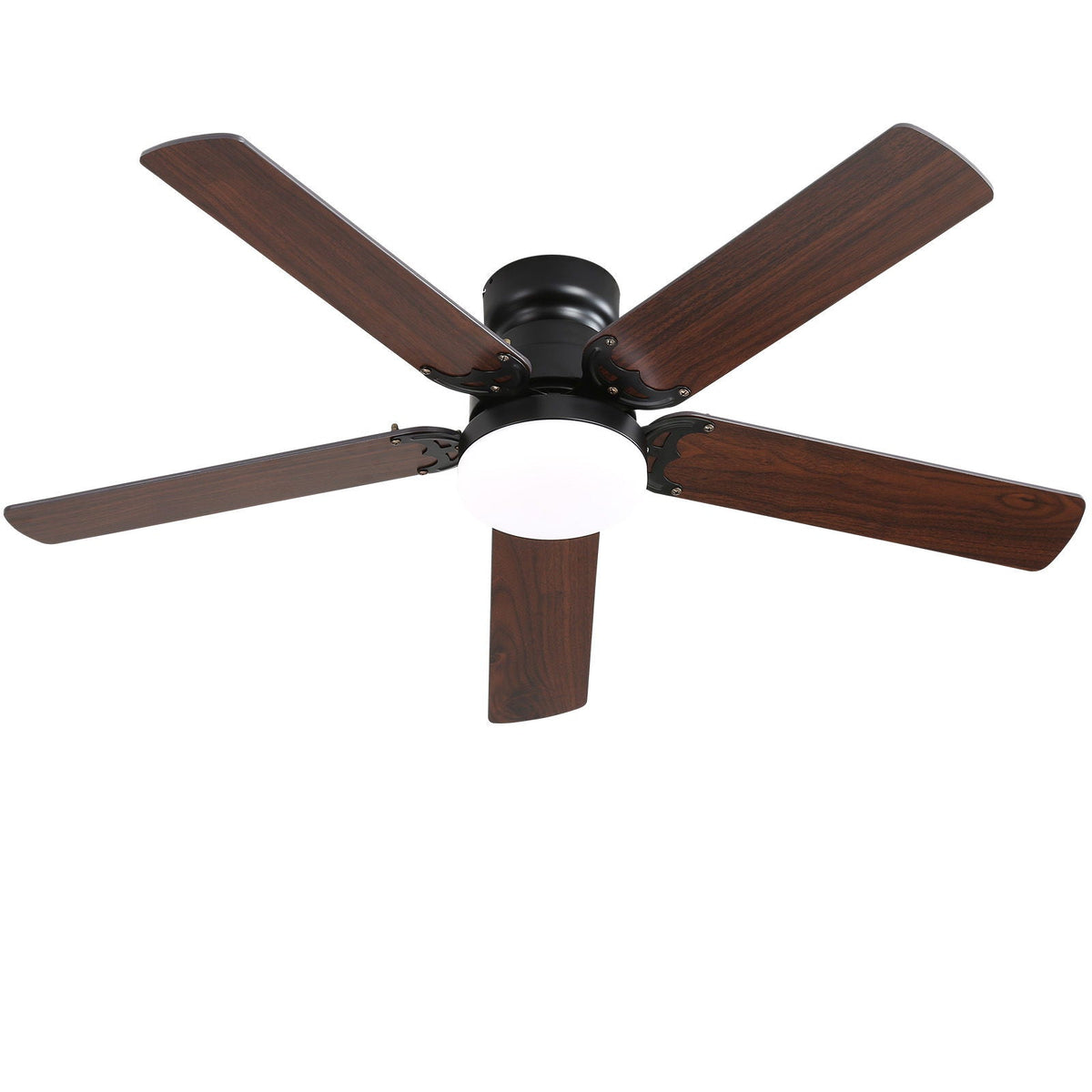 Low Profile Ceiling Fan With Reversible DC Motor - view 3