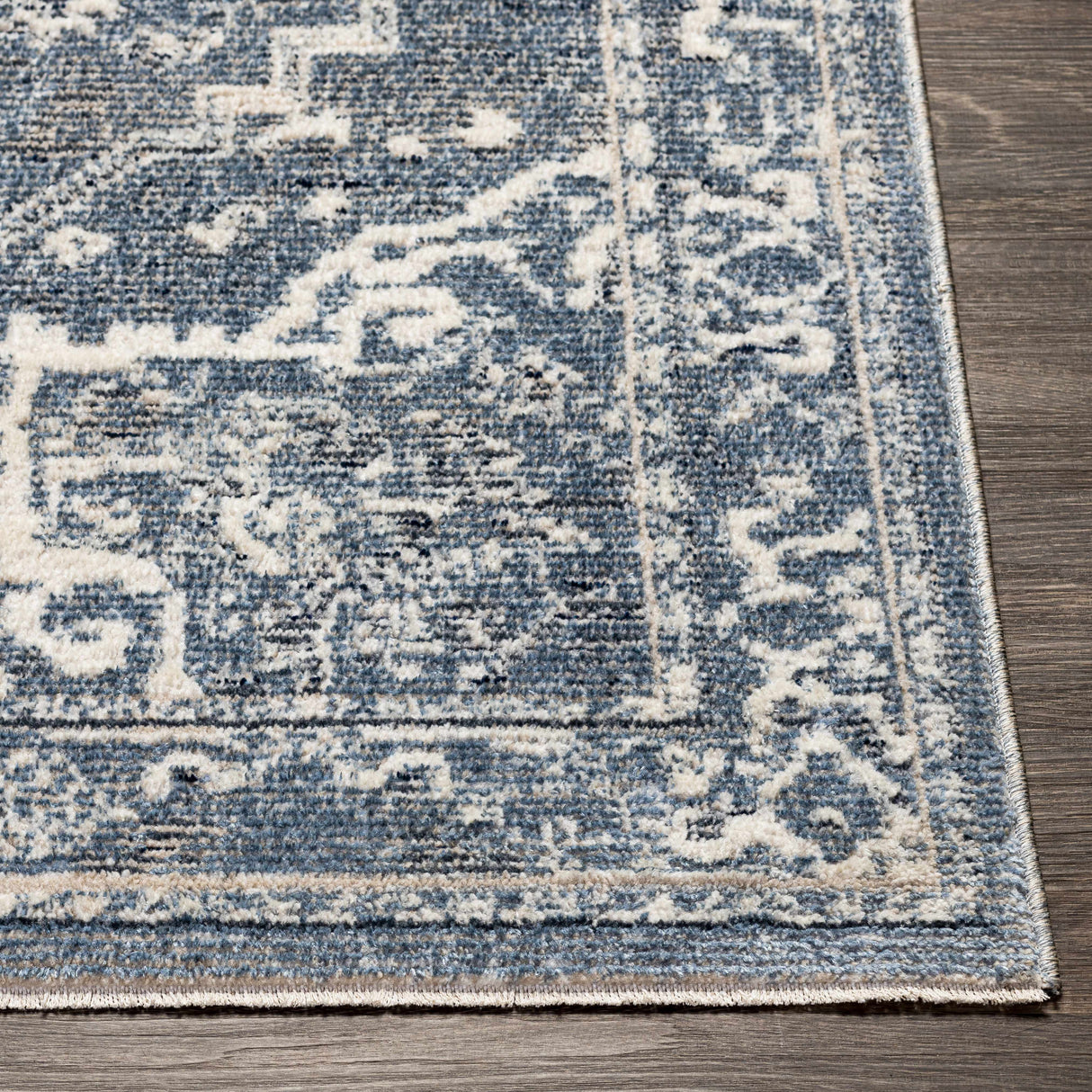 Buguey Blue Area Rug - Clearance