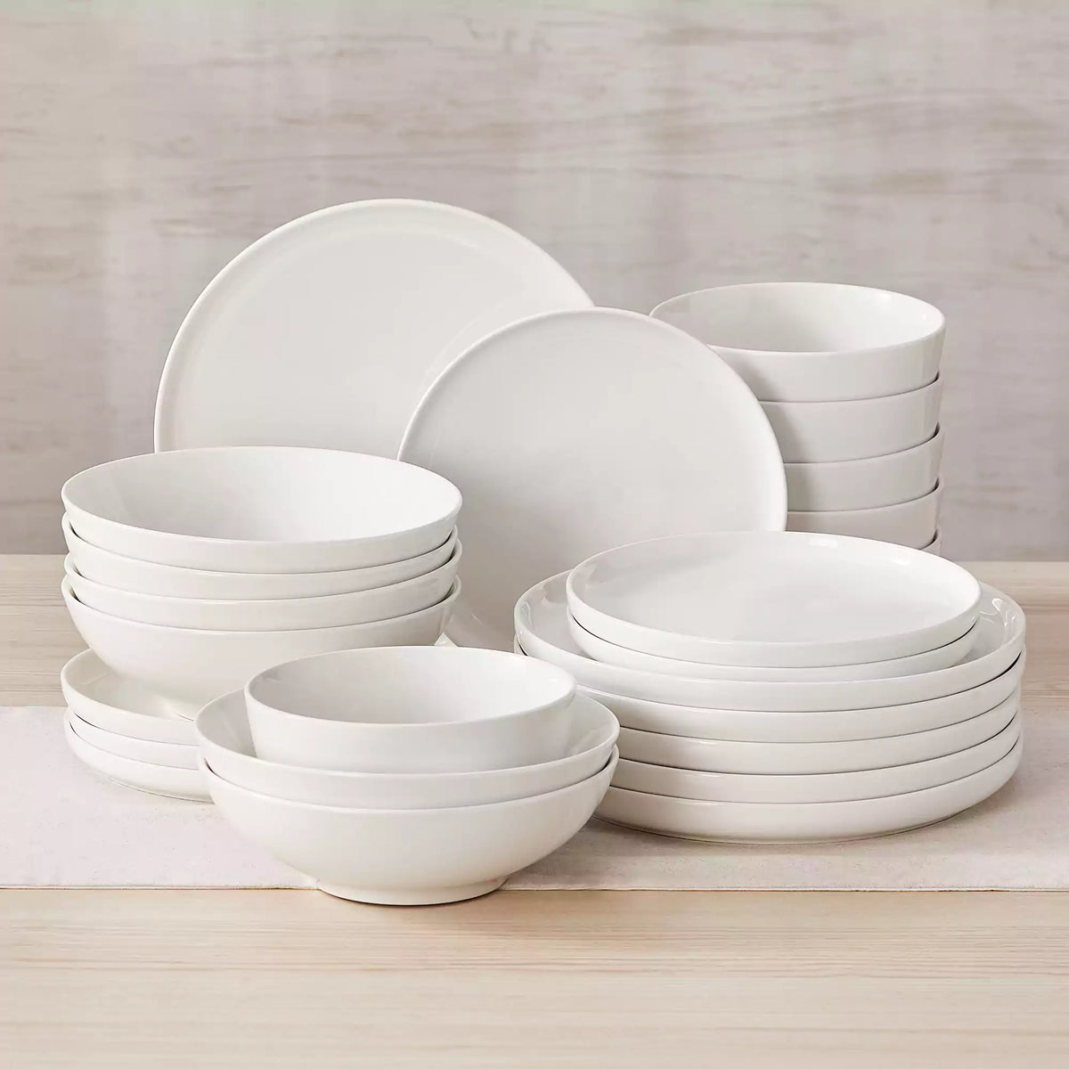 MALACASA Mina 24 Piece Dinnerware Set