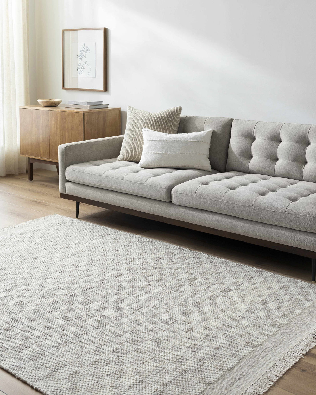 Meira Medium Gray Area Rug - Clearance