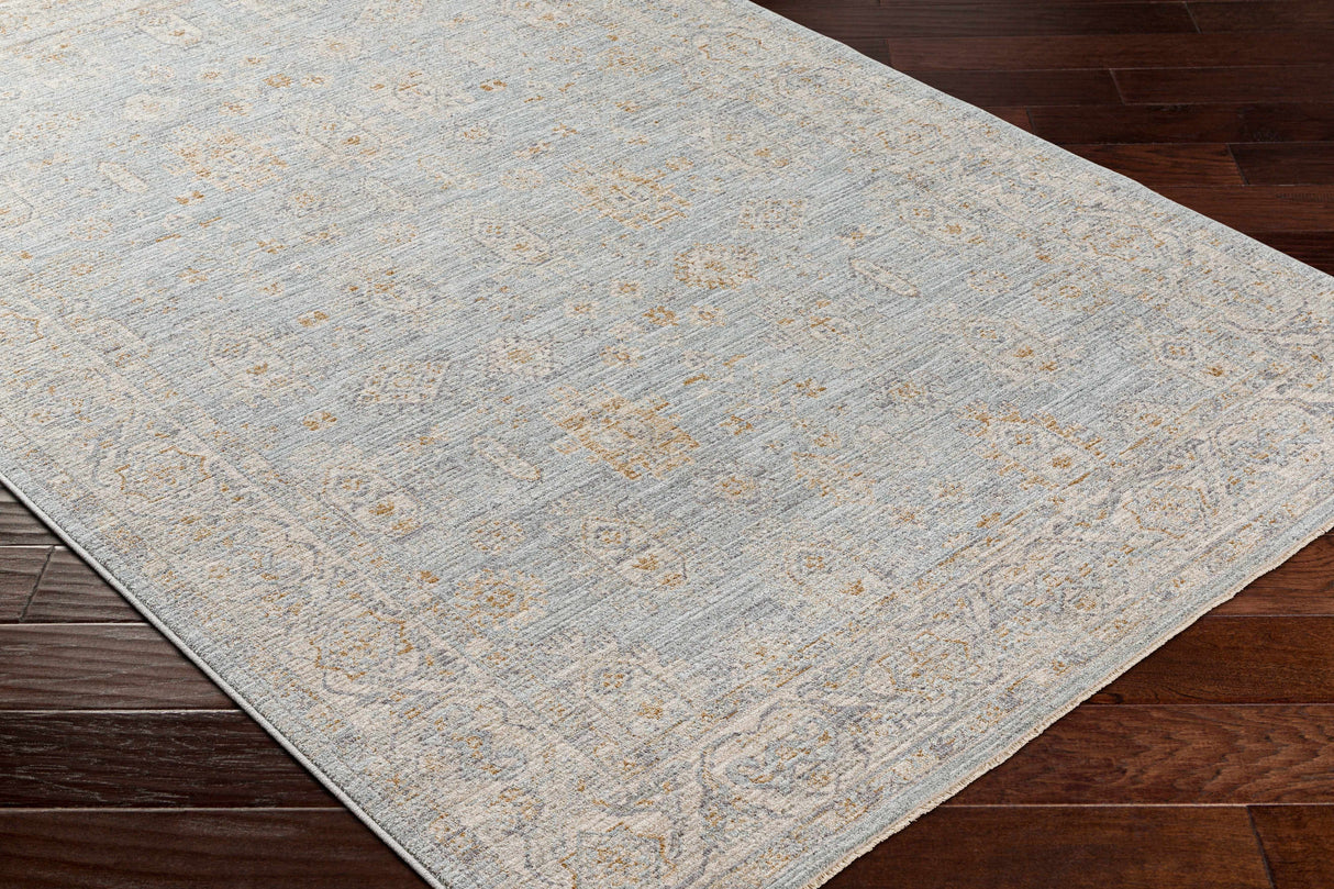 Coby Deep Teal Avant Garde Area Rug