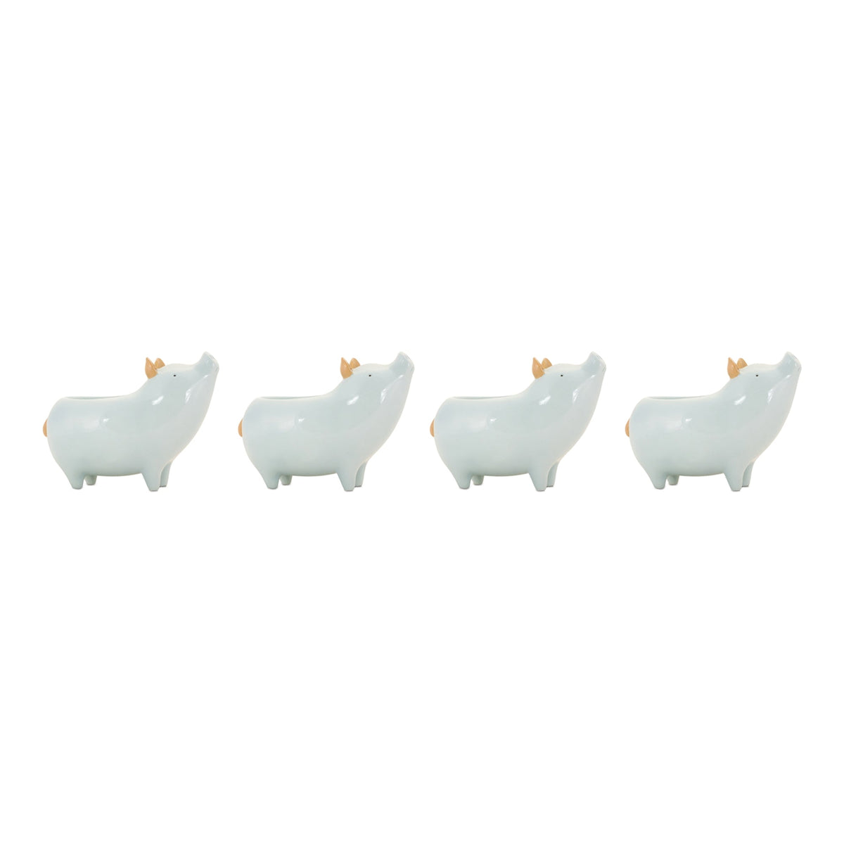 Melrose International Chic Pig Planter (Set of 4) - view 2
